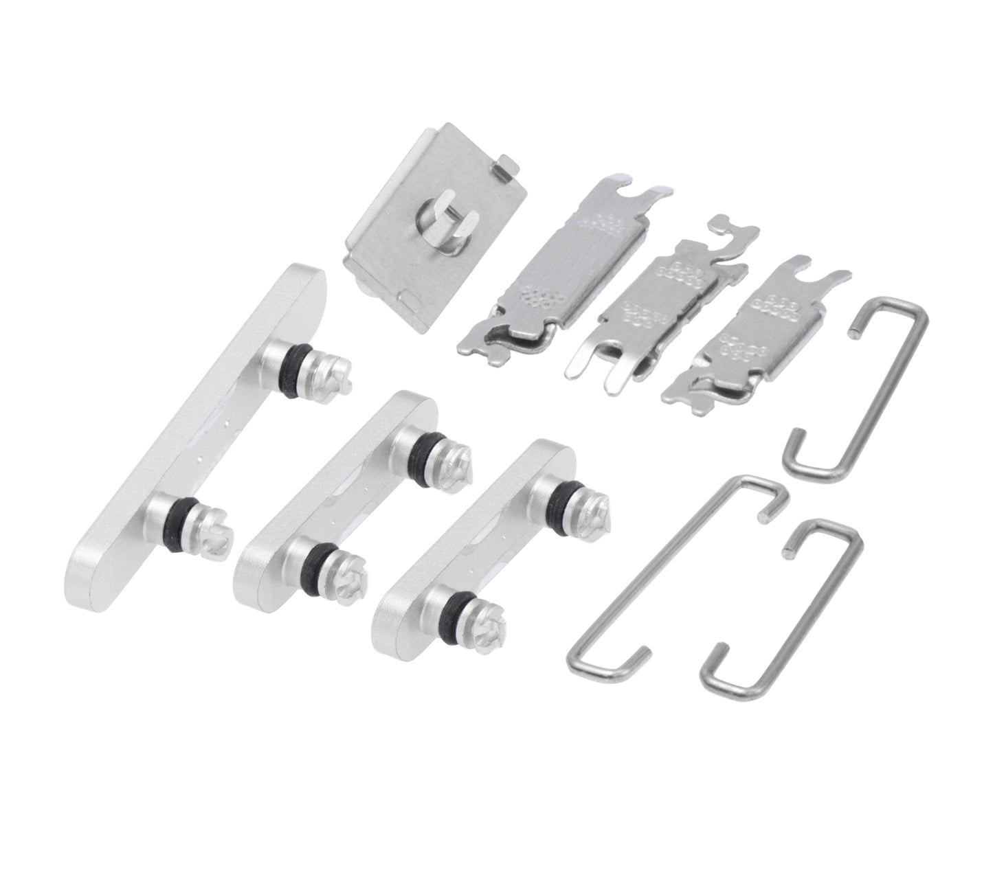 Hard Buttons (Power / Volume / Switch) For iPhone 12 Mini (White)