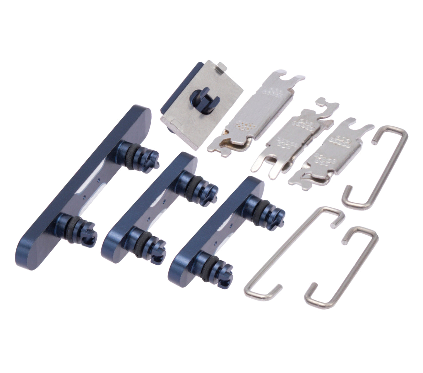 Hard Buttons (Power / Volume / Switch) For iPhone 12 (Blue)