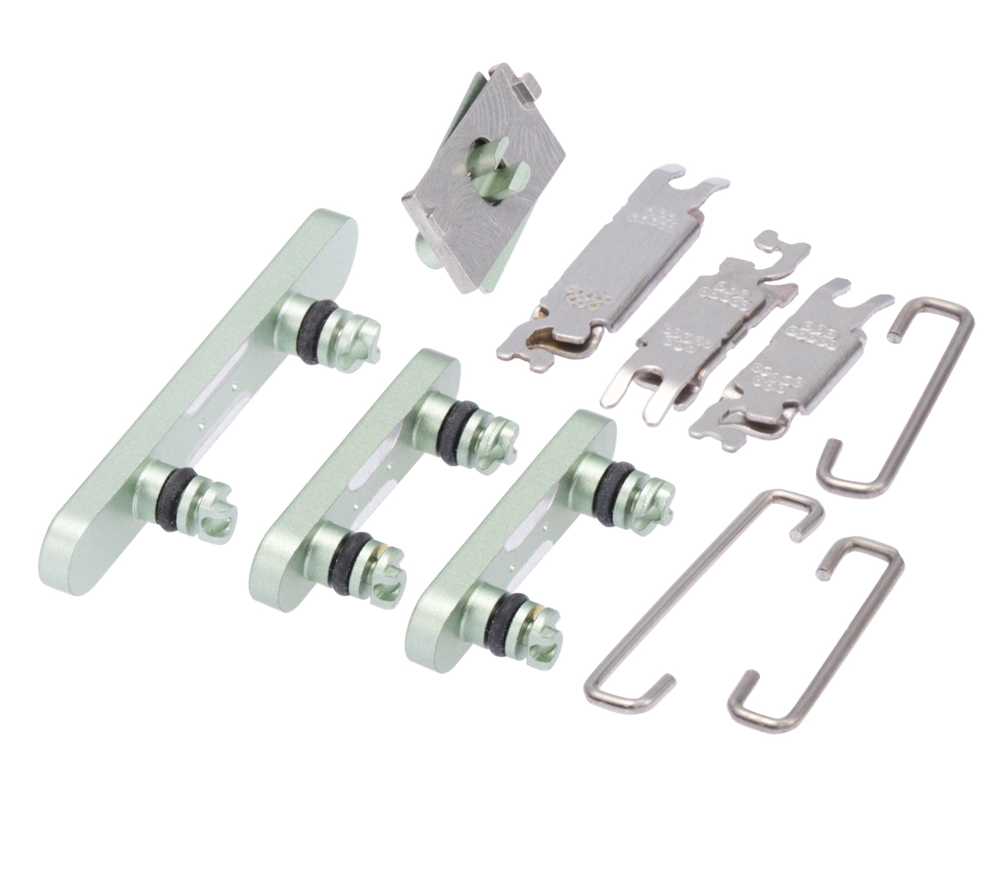 Hard Buttons (Power / Volume / Switch) For iPhone 12 (Green)