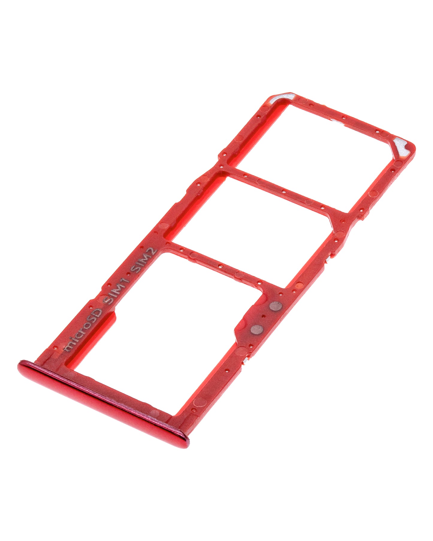 Dual Sim Card Tray For Samsung Galaxy A71 (A715 / 2020) (Red)