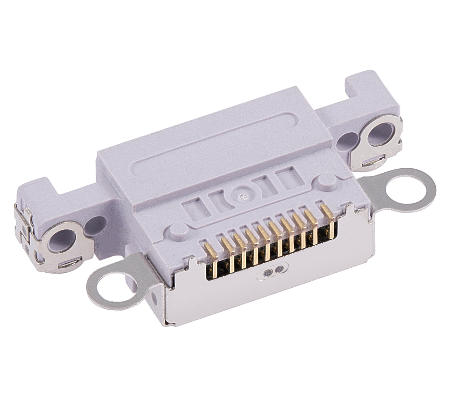 Charging Port Only For iPhone 14 / 14 Plus (Purple) (10 Pack)