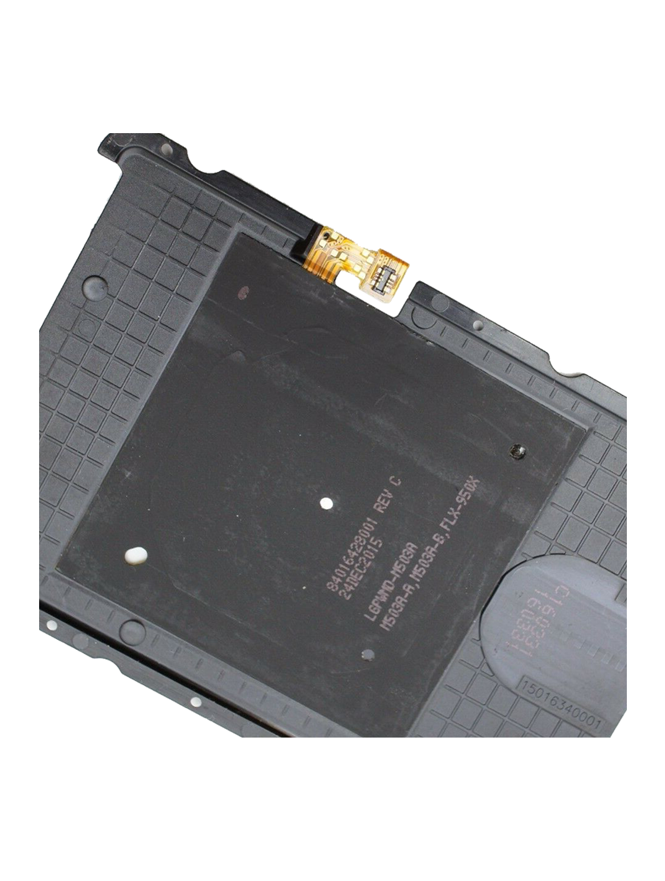 Wireless NFC Charging Flex for Motorola Droid Turbo 2 (XT1585 / 2015) - repair component detail angle, SKU 107082030542, image 4