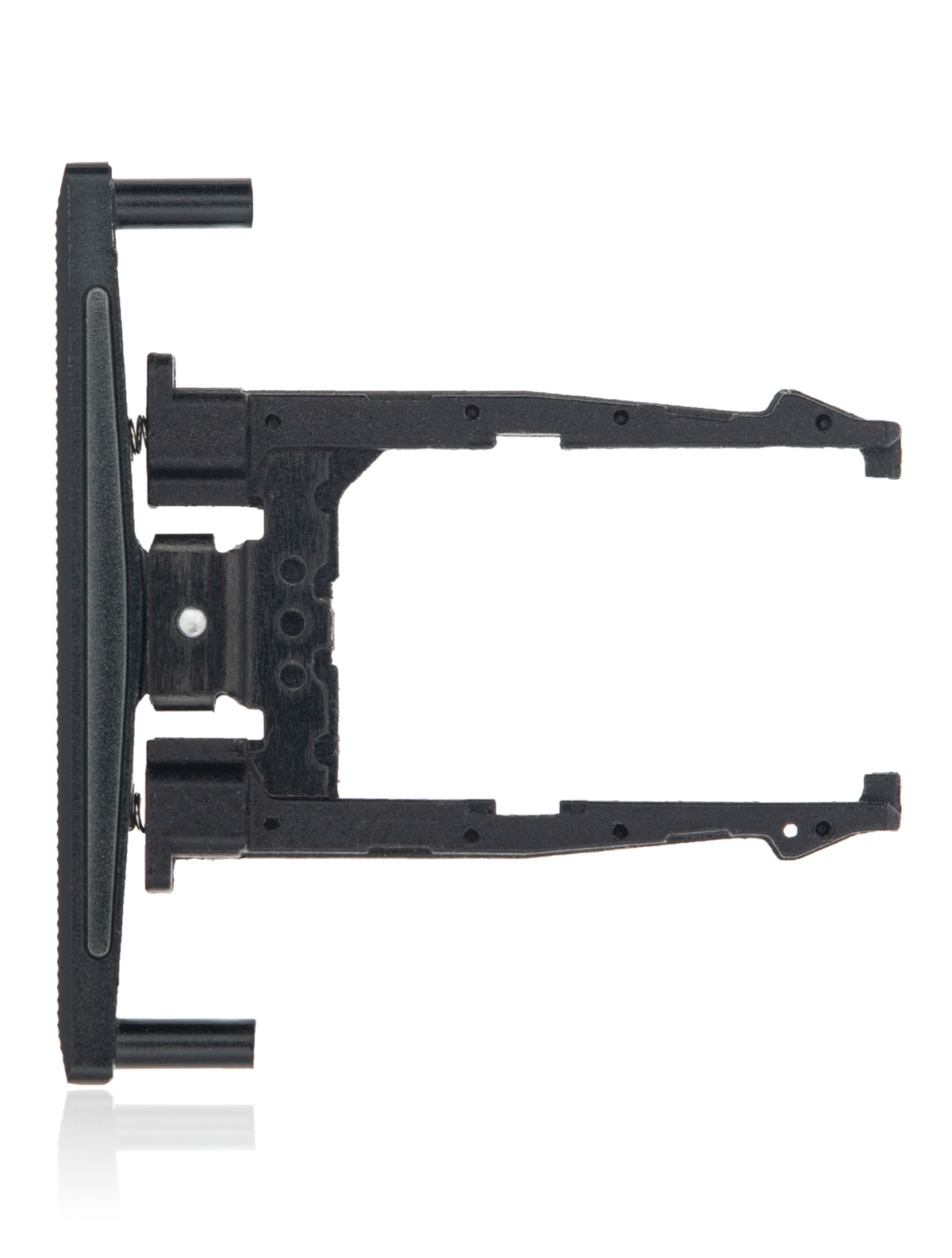 SIM Card Tray for Motorola Droid Turbo (XT1254 / 2014) Black - phone replacement part close-up, SKU 107082030822, image 3