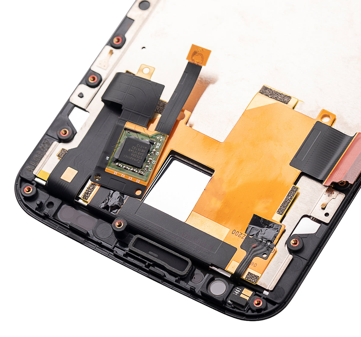 LCD Assembly With Frame For Motorola Moto X Style (XT1572 / 2015) / Moto X Pure Edition (XT1575 / 2015) (Refurbished) (Black) - Motorola phone replacement part, supplementary replacement view, SKU 107082035903