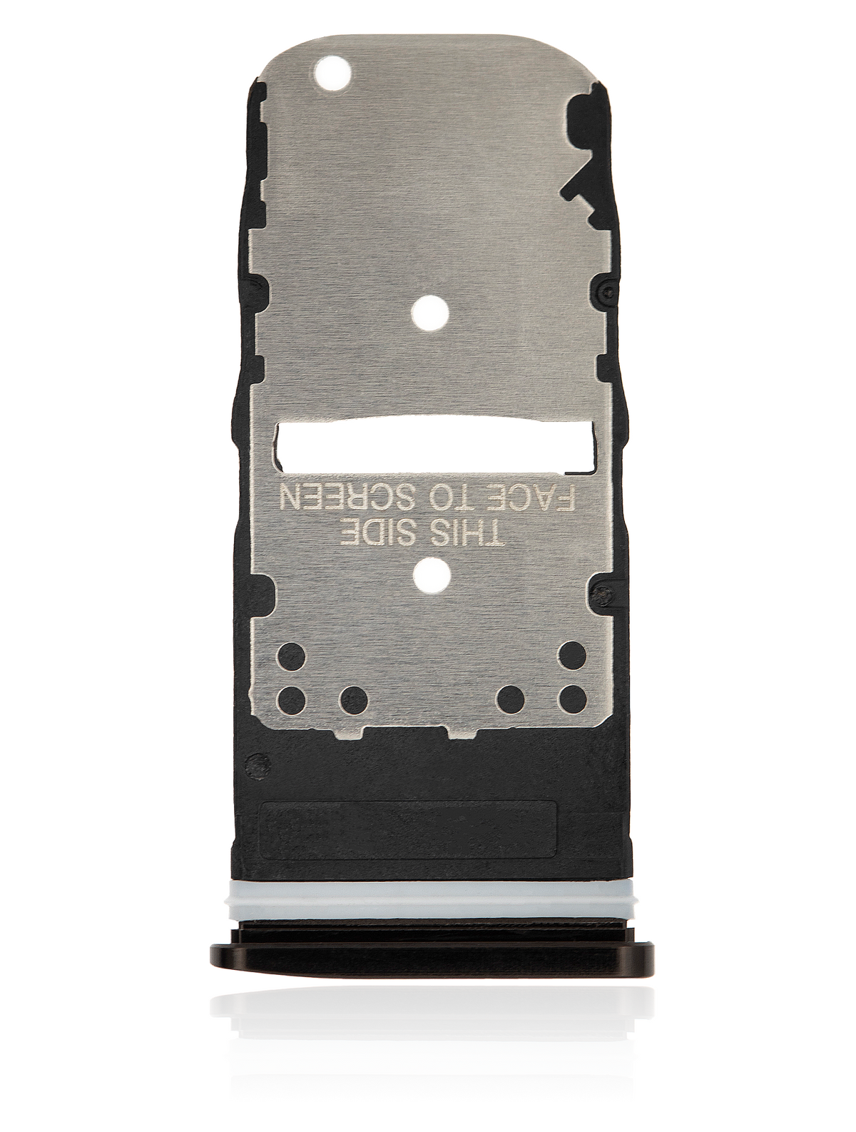 Sim Card Tray For Motorola One Zoom (XT2010-01 / 2019) (Electric Gray) - Motorola replacement part - product image 3 - SKU 107082049334
