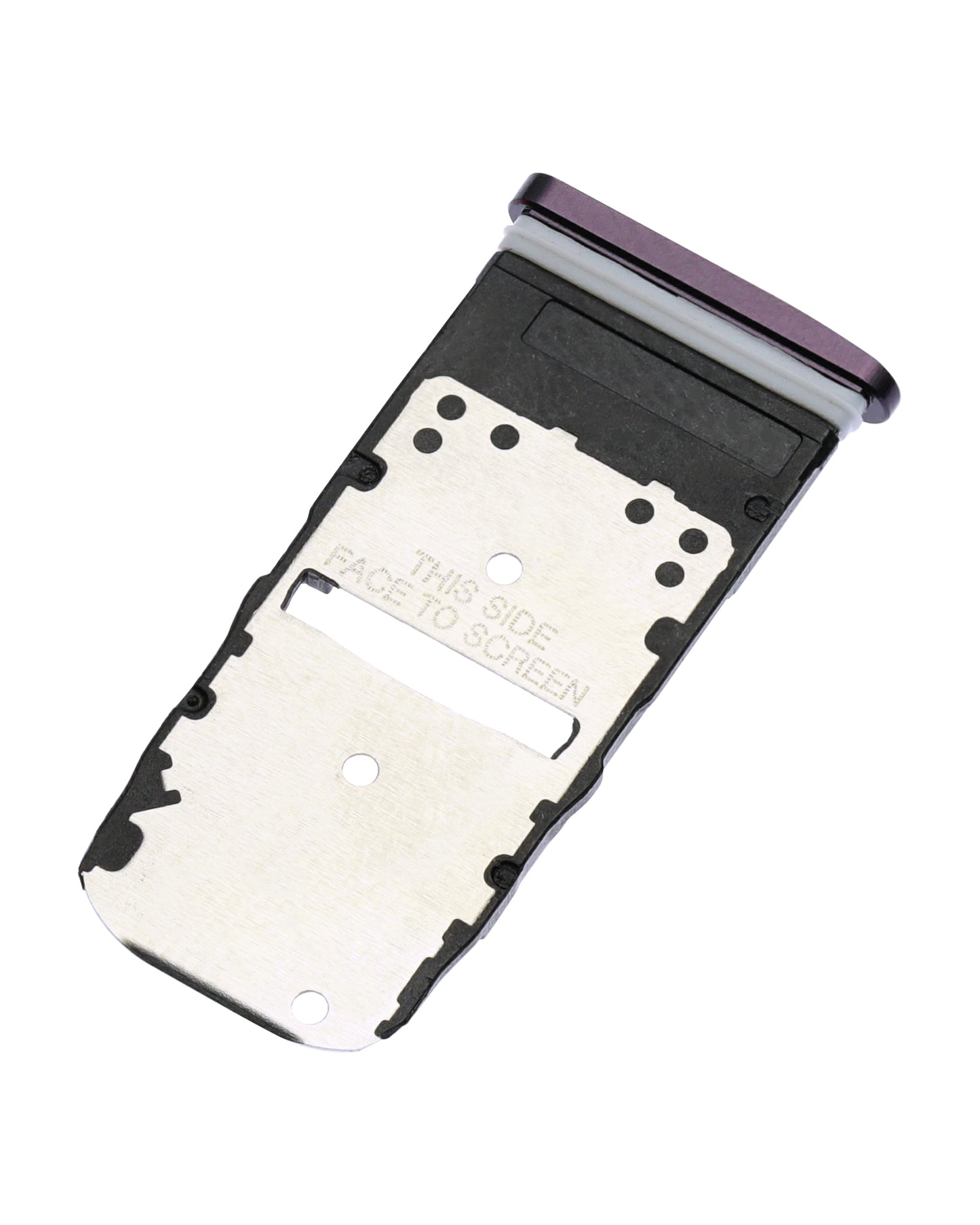 Dual Sim Card Tray For Motorola Moto Z4 (XT1980 / 2019) (Purple) - Motorola replacement part, additional product view, SKU 107082049338