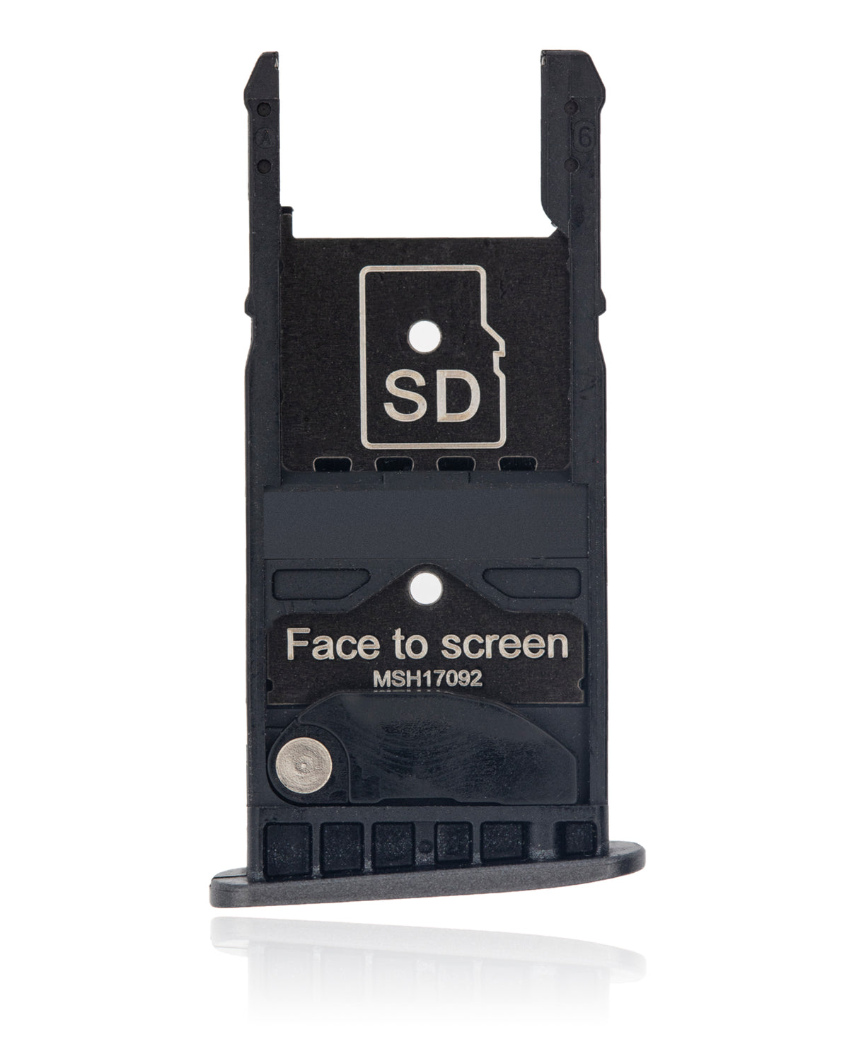 Sim Card Tray For Motorola Moto G5 Plus (XT1687 / 2017) (Black) | compatible mobile phone replacement part | SKU 107082050519 | product image 3