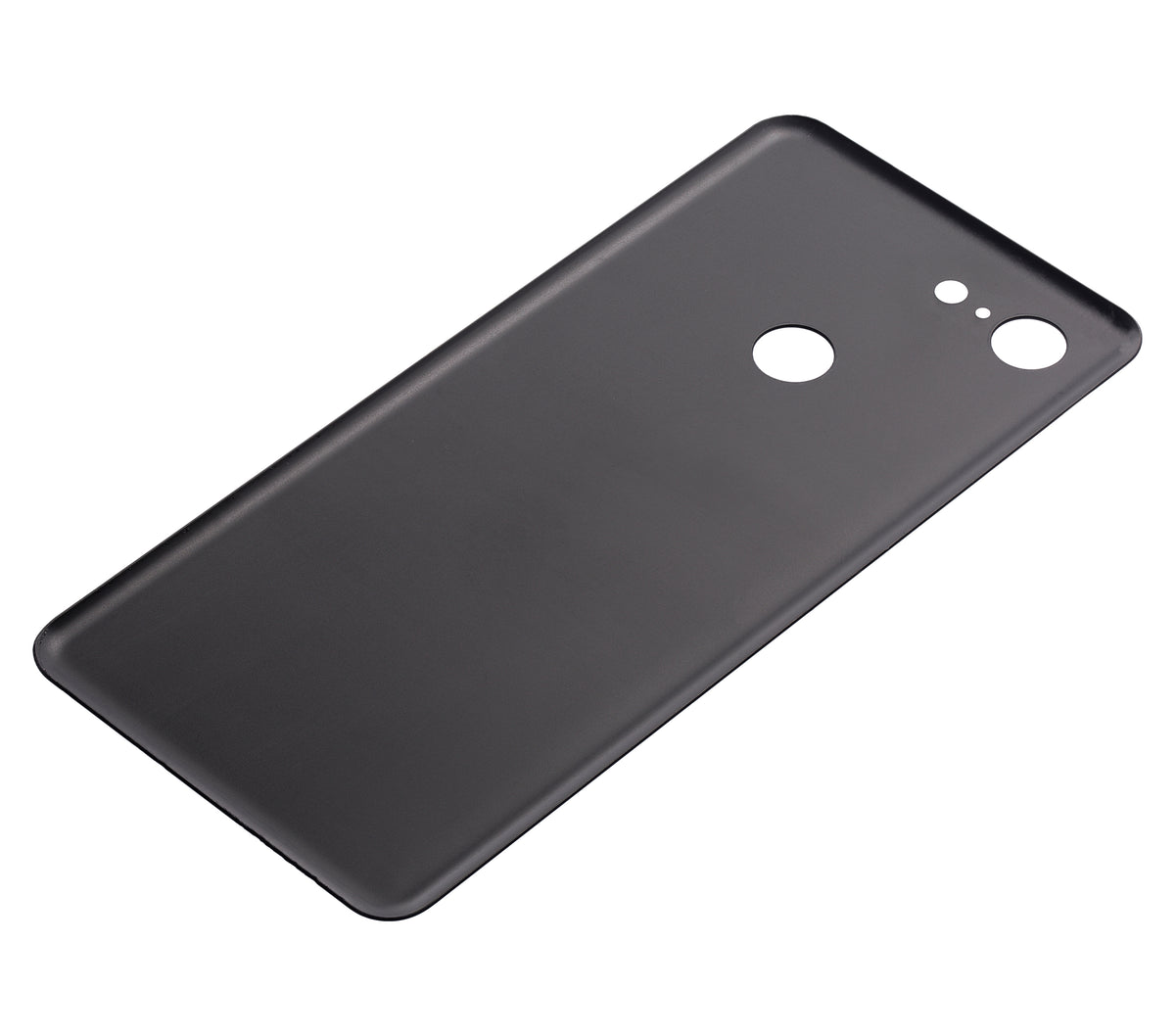 Back cover Glass For Google Pixel 3 (Just Black) - phone repair part close-up
