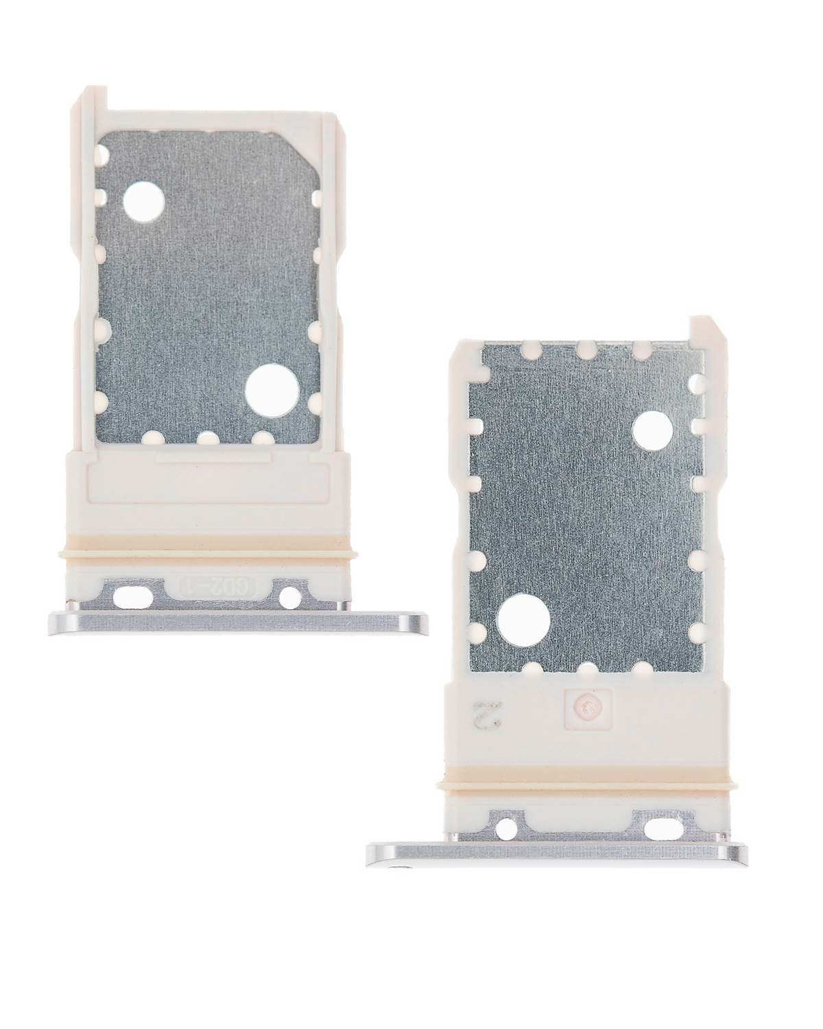 Sim Card Tray For Google Pixel 3 (Pink) - repair component detailed angle