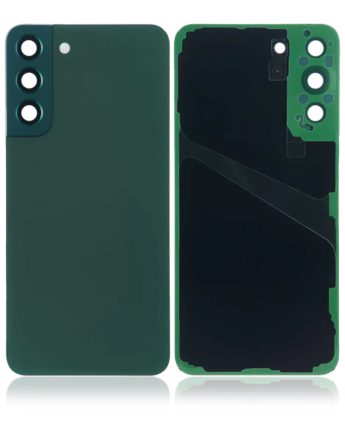 Back Cover Glass With Camera Lens Samsung Galaxy S22 Plus (Service Pack) (Green)