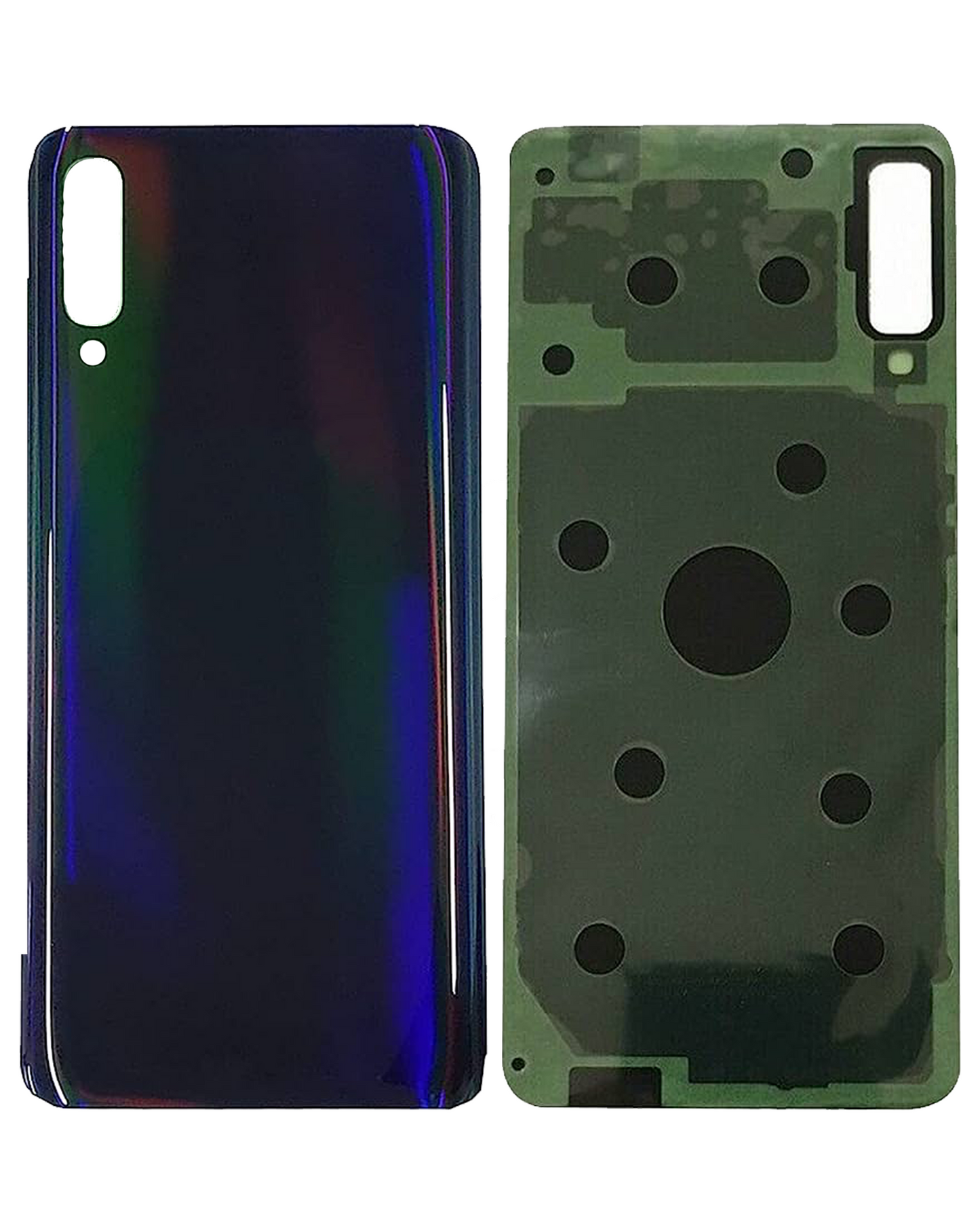 Back cover Glass For Samsung Galaxy A70 (A705 / 2019) (Service Pack) (Black)