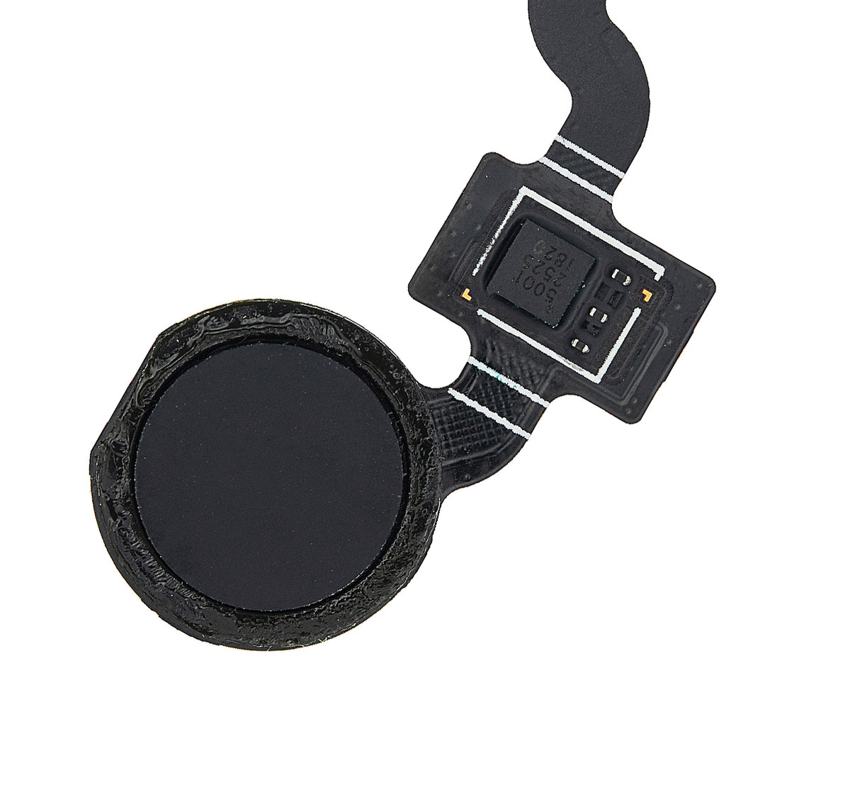 Fingerprint Sensor Flex For Google Pixel 3a XL (Just Black) - repair component detailed angle