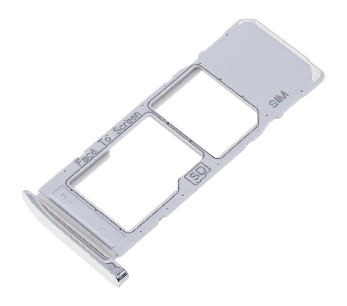 Single Sim Card Tray For Motorola Moto G7 (XT1962 / 2019) / G7 Plus (XT1965-2 / 2019) (Silver) | compatible mobile phone replacement part | SKU 107082061861 | product image 5