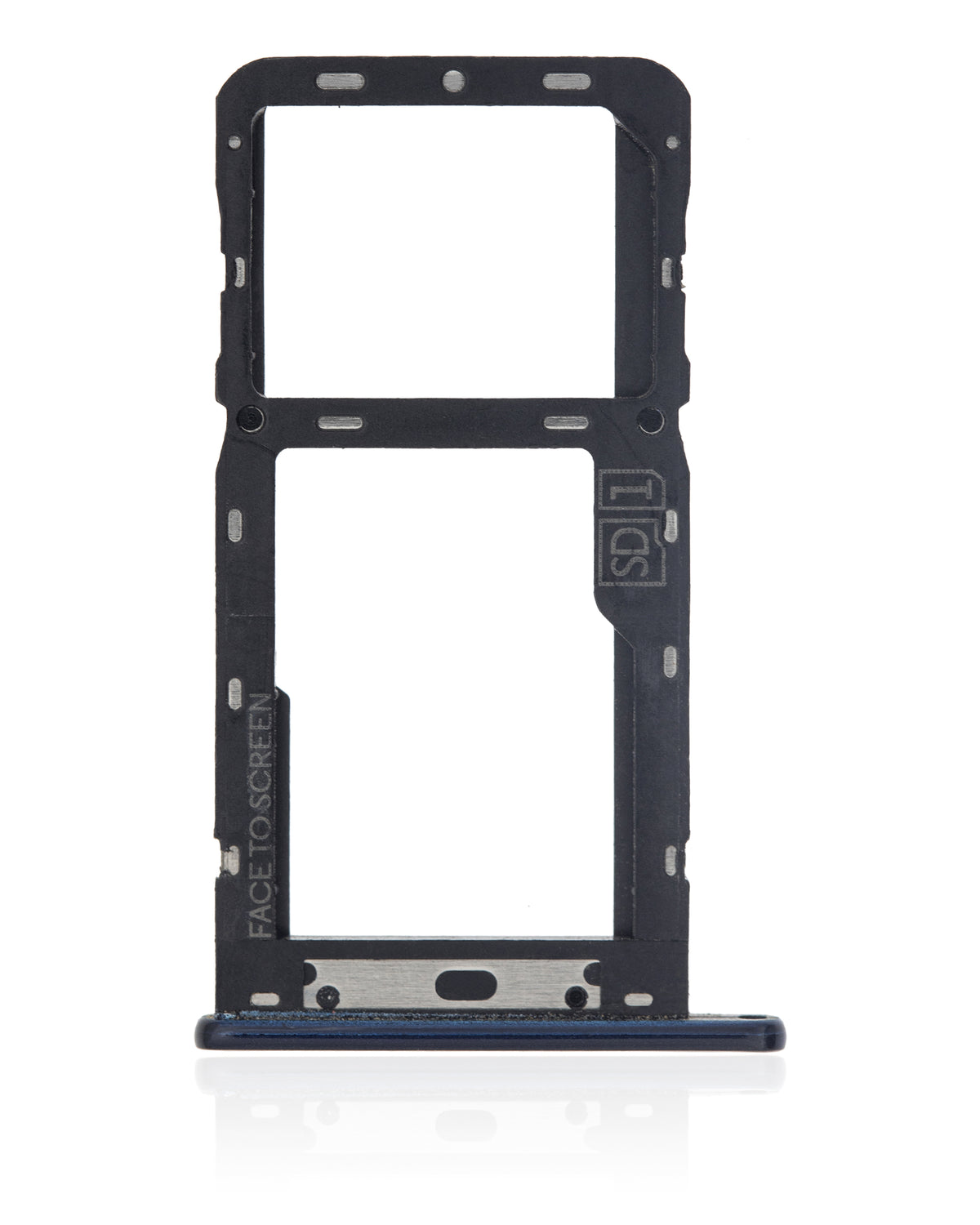 Single Sim Card Tray For Motorola Moto G7 Power (XT1955 / 2019) / G7 Supra (XT1955-5 / 2019) (US Version) (Marine Blue) | compatible mobile phone replacement part | SKU 107082064516 | product image 3