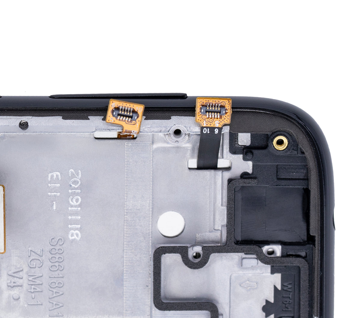 LCD Assembly With Frame For Motorola Moto G7 Power (XT1955-1/2/4/7 / 2019) (International Version) (154MM) (Aftermarket Plus) (Ceramic Black) | compatible mobile phone replacement part | SKU 107082064518 | product image 12