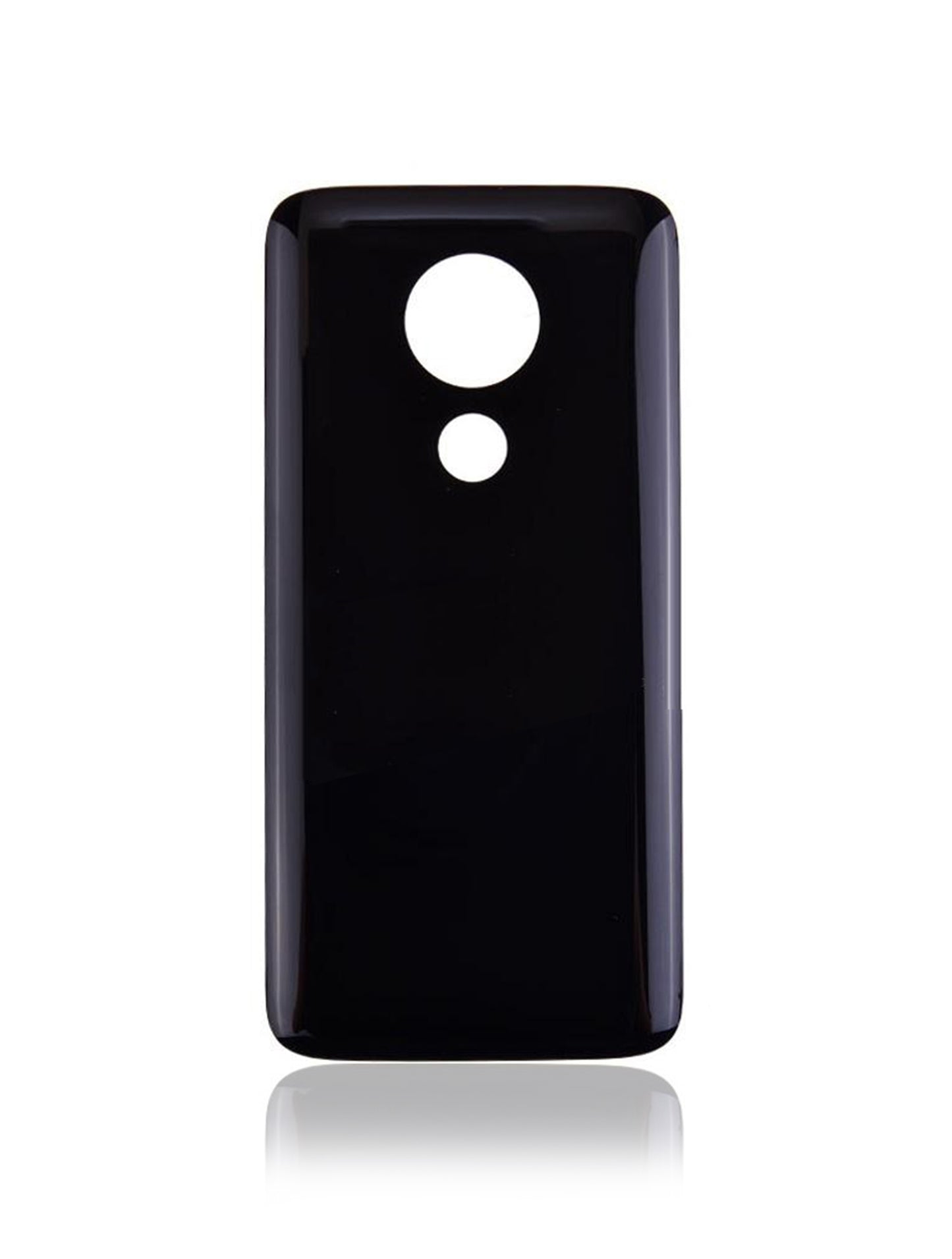 Back cover Glass For Motorola Moto G7 Power (XT1955 / 2019) (Ceramic Black) | compatible mobile phone replacement part | SKU 107082064532 | product image 2