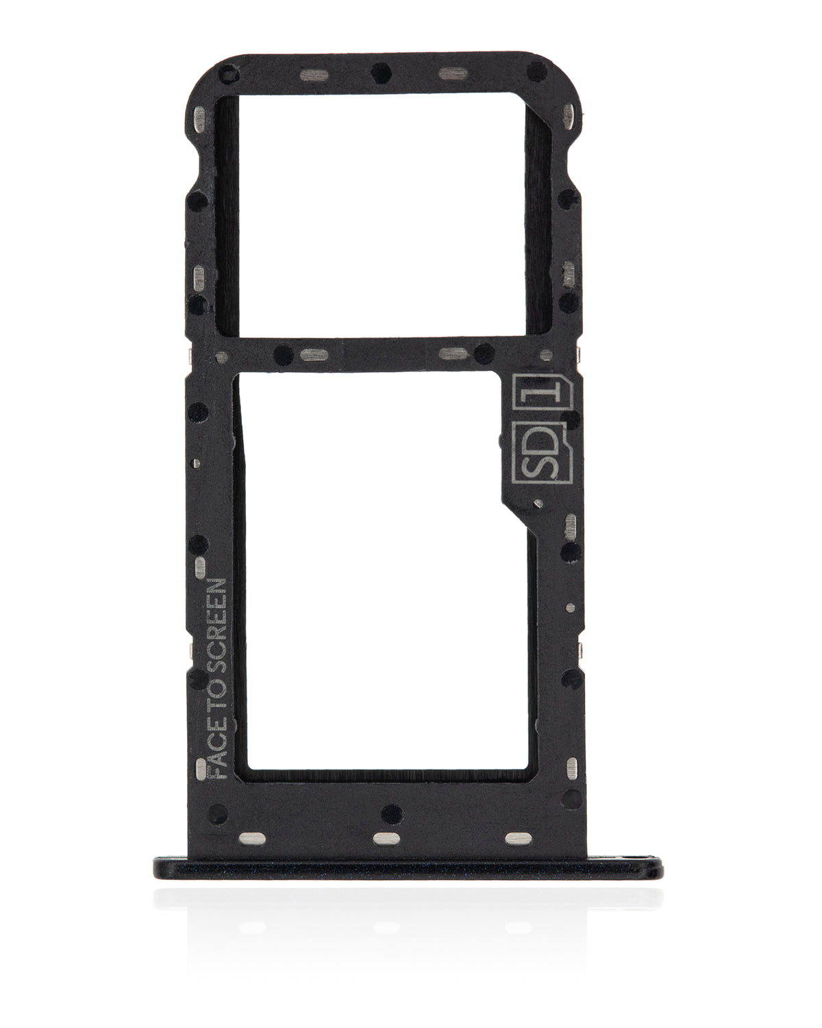 Single Sim Card Tray For Motorola Moto G7 Play (XT1952 / 2019) (Black) (US Version) | compatible mobile phone replacement part | SKU 107082064633 | product image 3