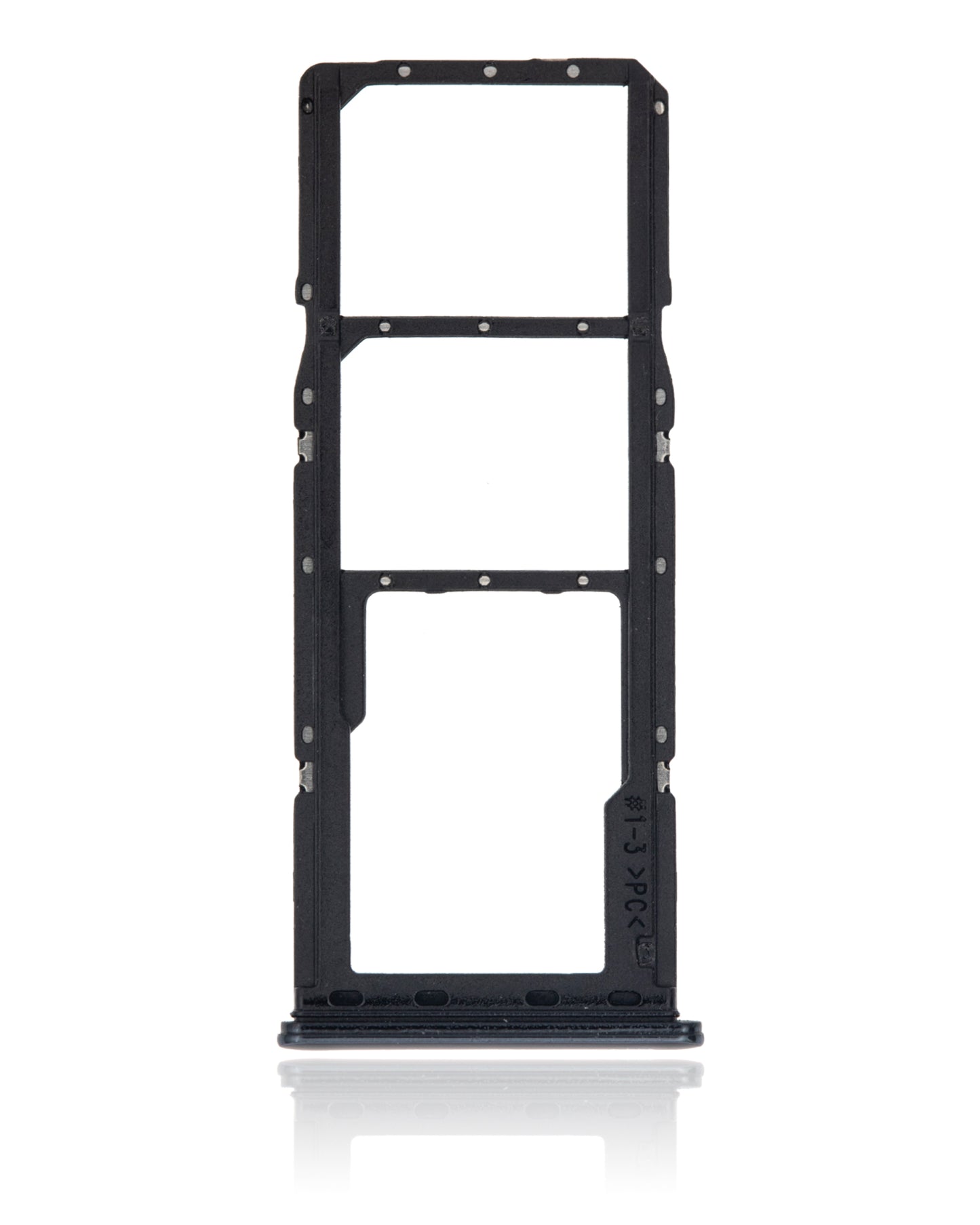 Dual Sim Card Tray For Samsung Galaxy A70 (A705 / 2019) (Black)