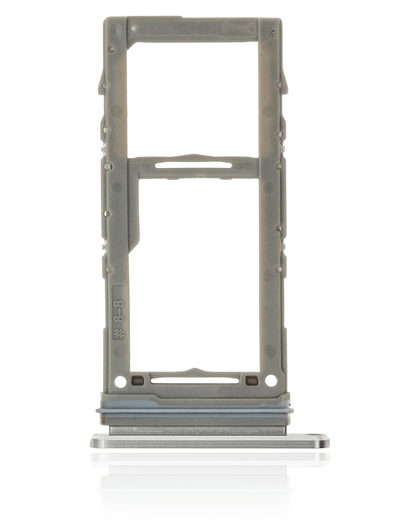 Single Sim Card Tray For Samsung Galaxy Note 10 Plus / 5G (Aura Glow / Silver)
