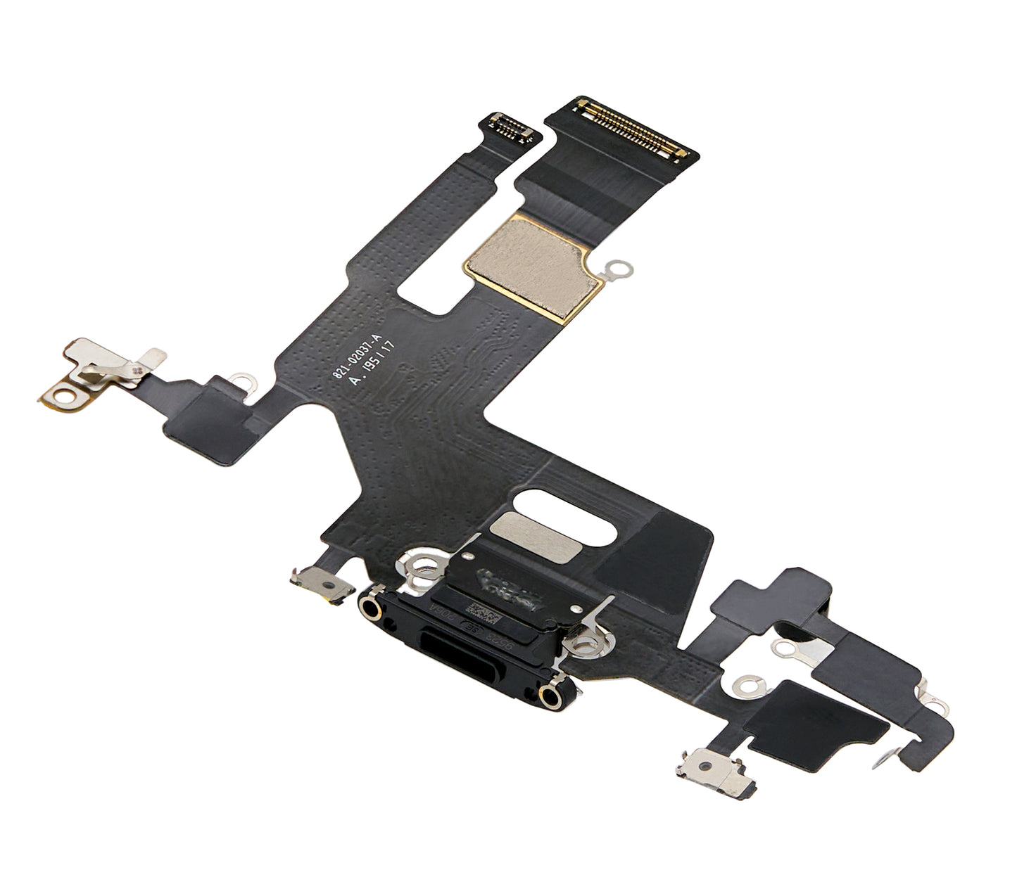 Charging Port Flex Cable For iPhone 11 (Premium) (Black)