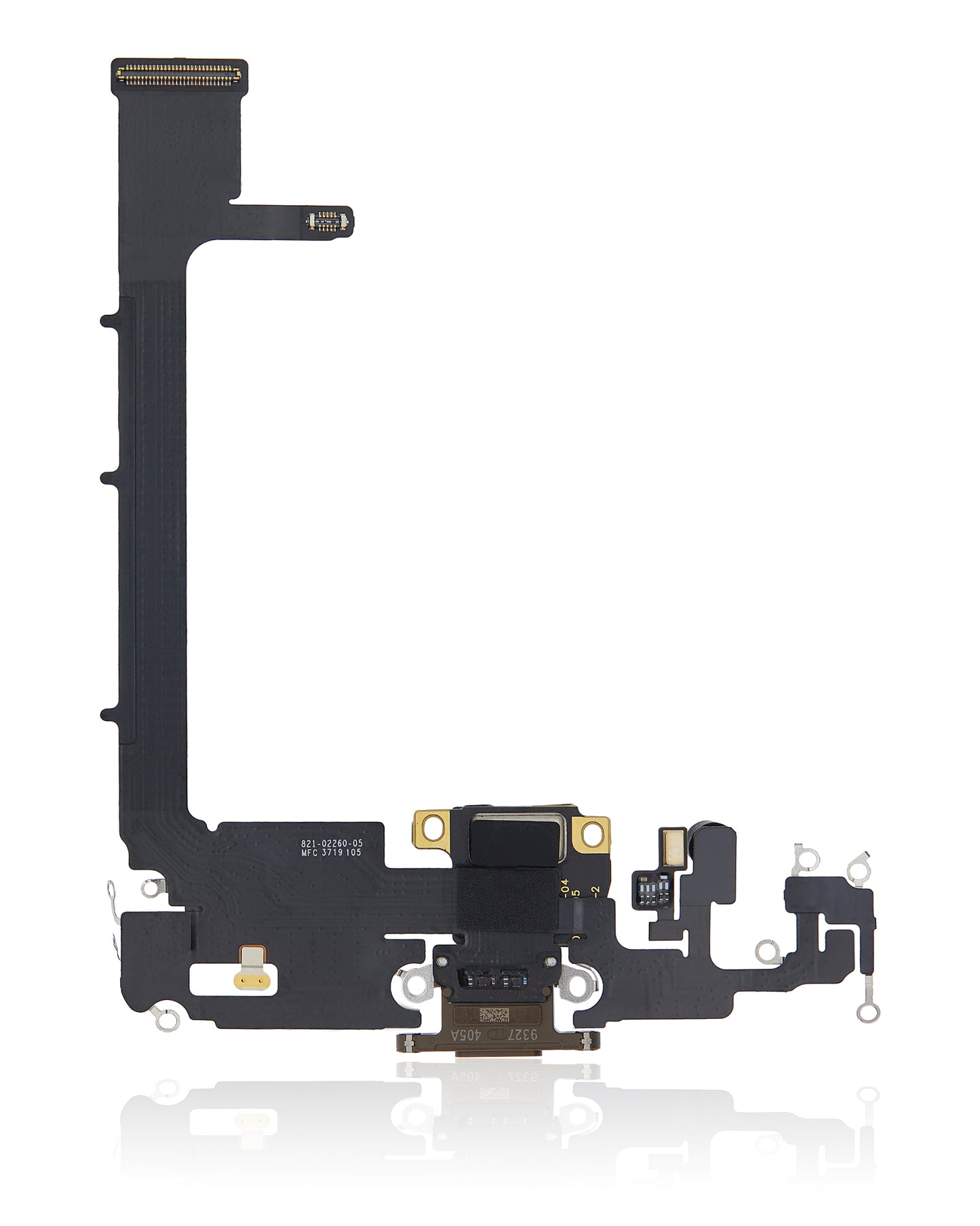 Charging Port Flex Cable With Board For iPhone 11 Pro Max (Used OEM Pull) (Gold)