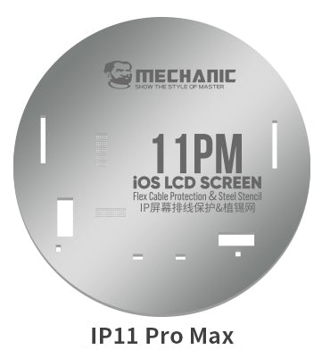 Screen Cable IC Protection Stencil For iPhone 11 To 13 Pro Max (Mechanic)