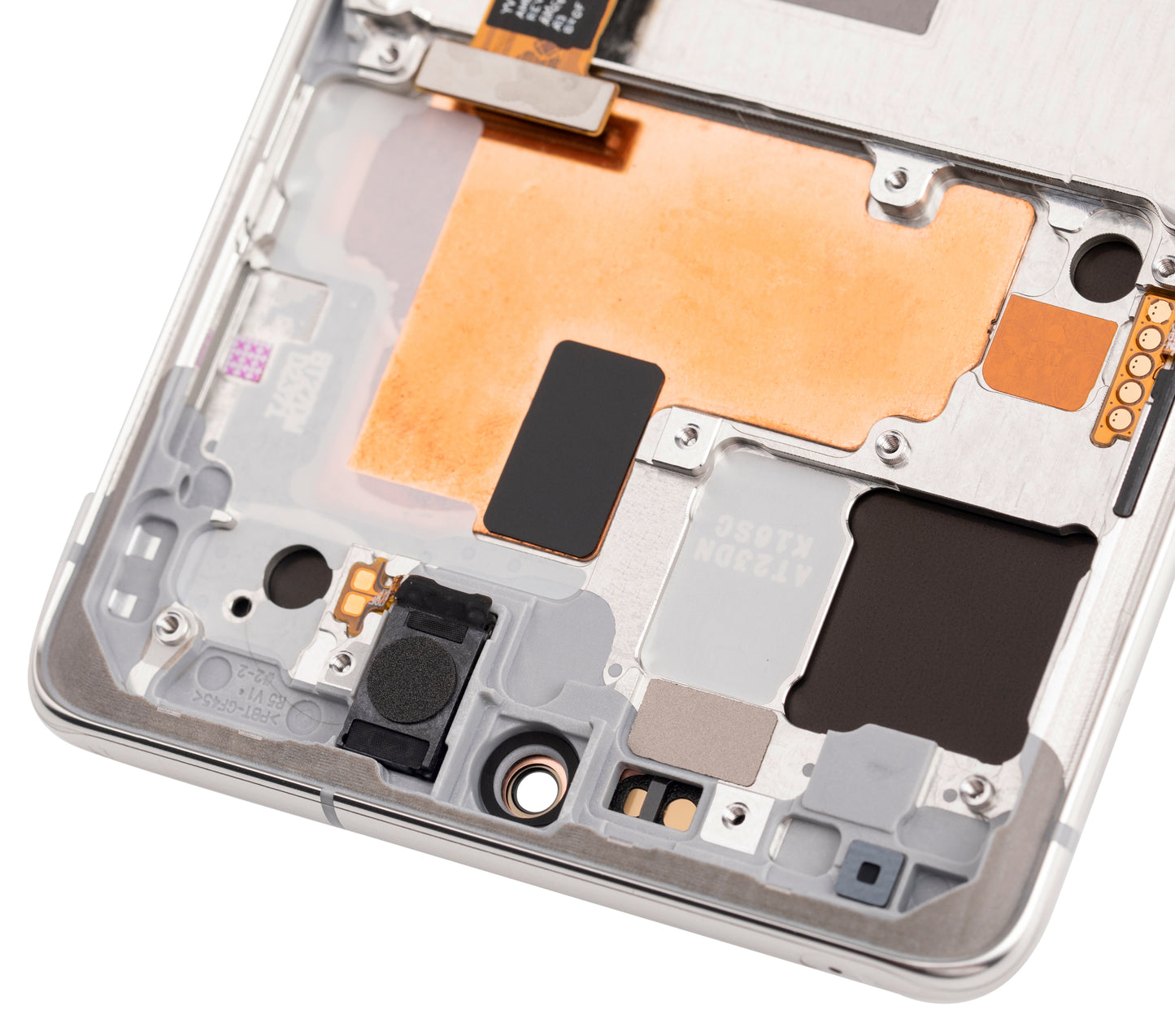 OLED Assembly With Frame For Samsung Galaxy S10 Lite (Refurbished) (Prism White)