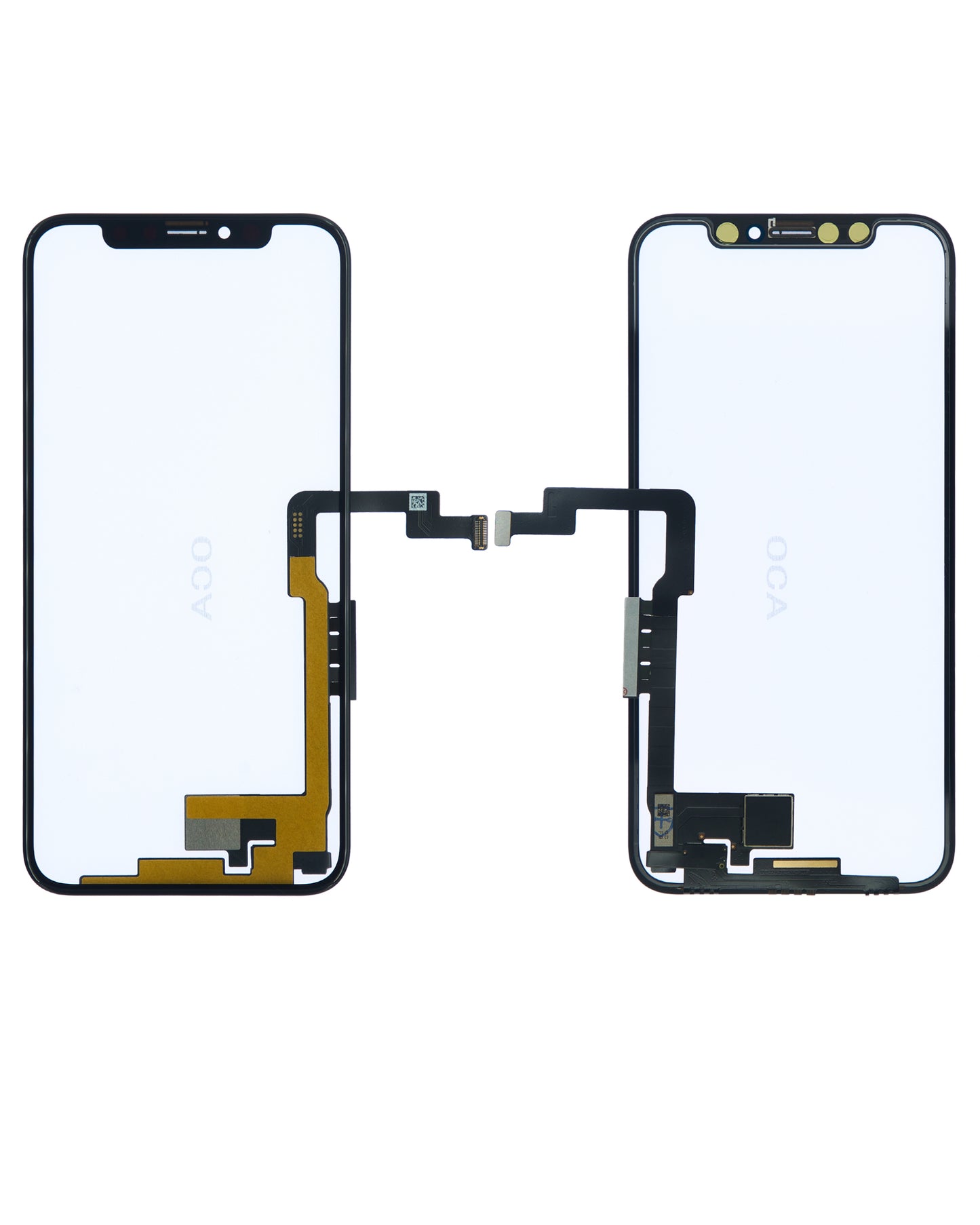 4 in 1 Long Flex (Digitizer Touch With Glass + OCA + Frame Pre-installed) For iPhone X (OCA Master)