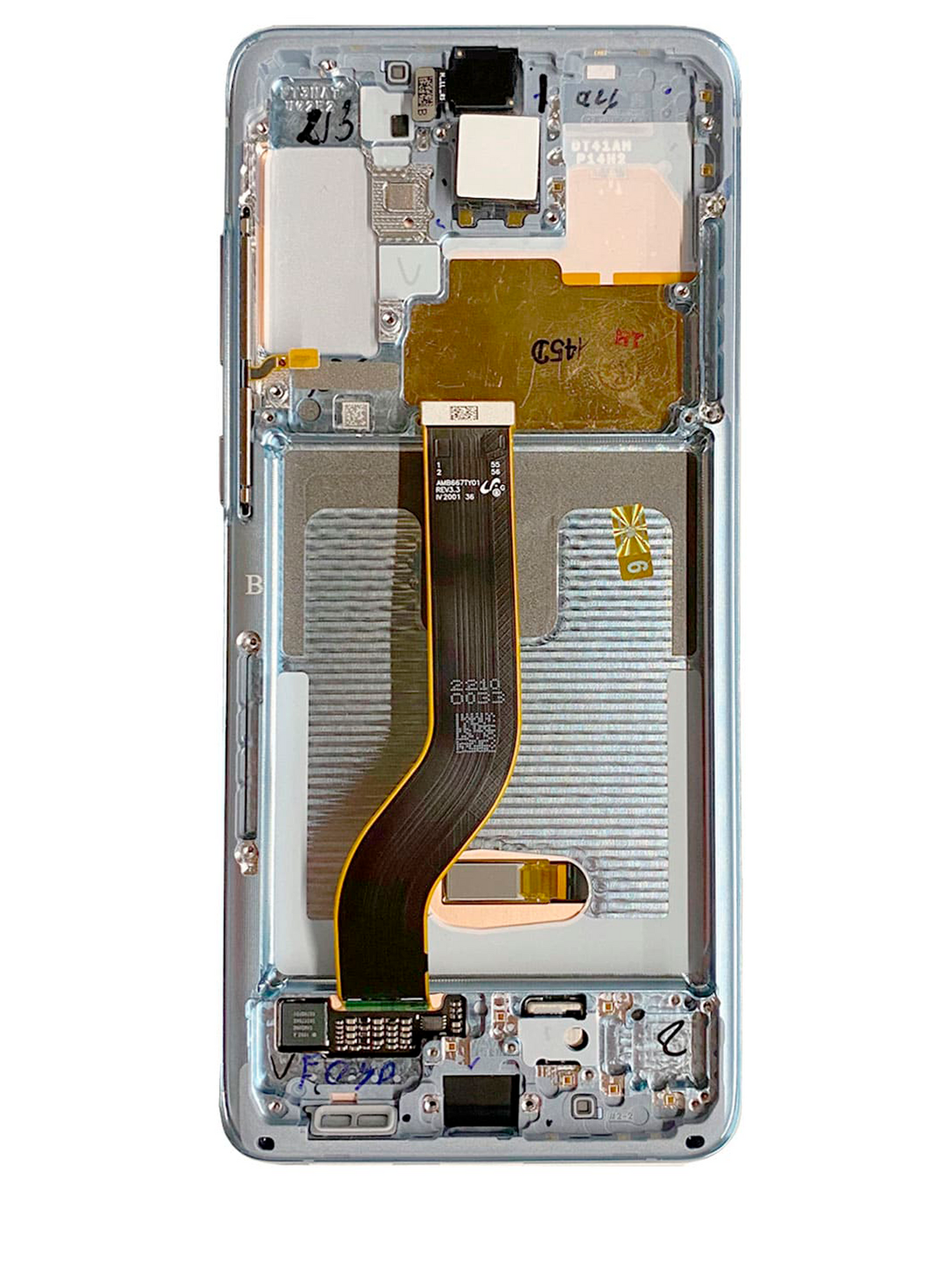 OLED Assembly With Frame For Samsung Galaxy S20 Plus 5G (Service Pack) (Cloud White)