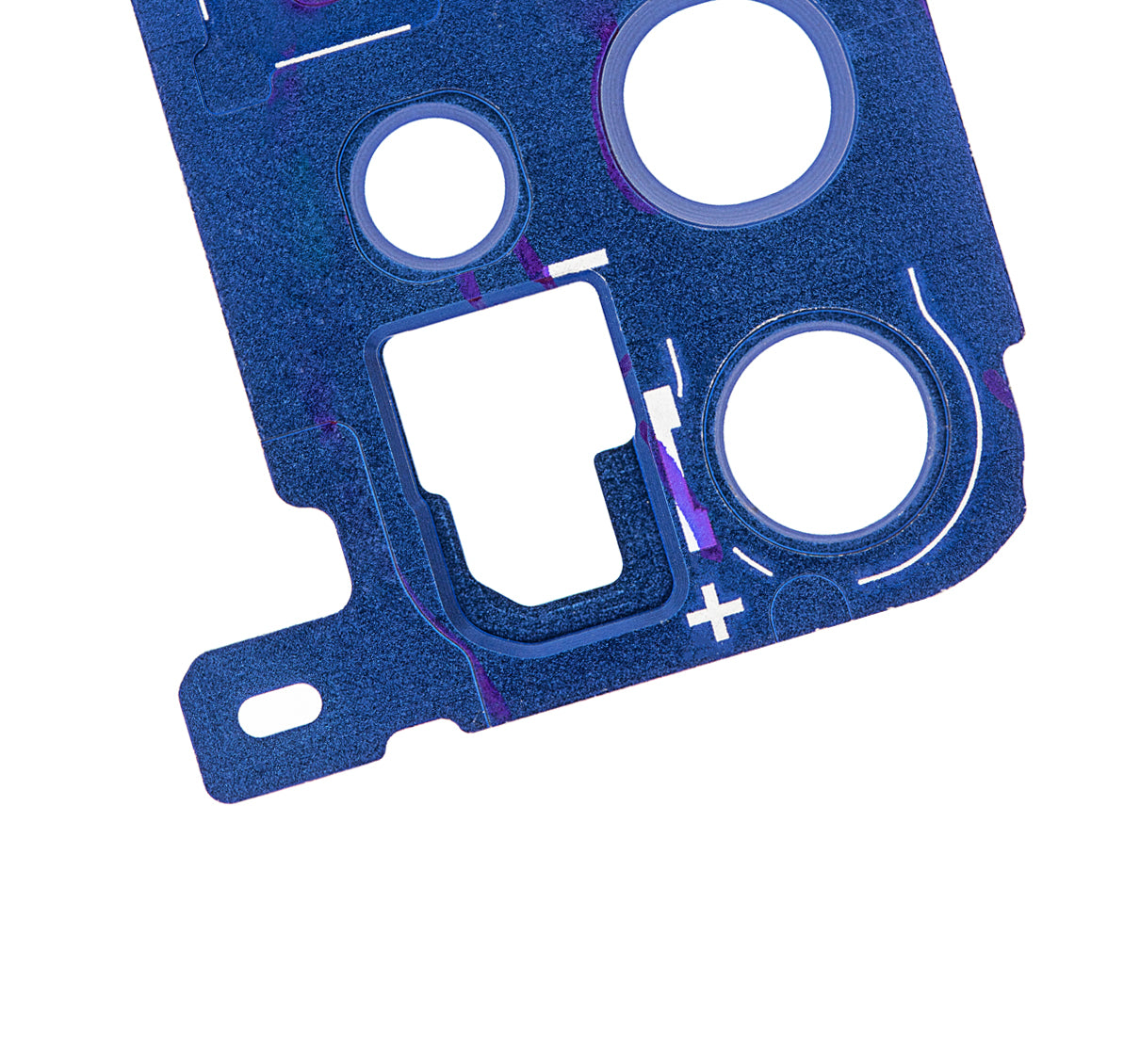 Back Camera Lens With Cover Bezel Ring For Samsung Galaxy S20 Plus (Cloud Blue)
