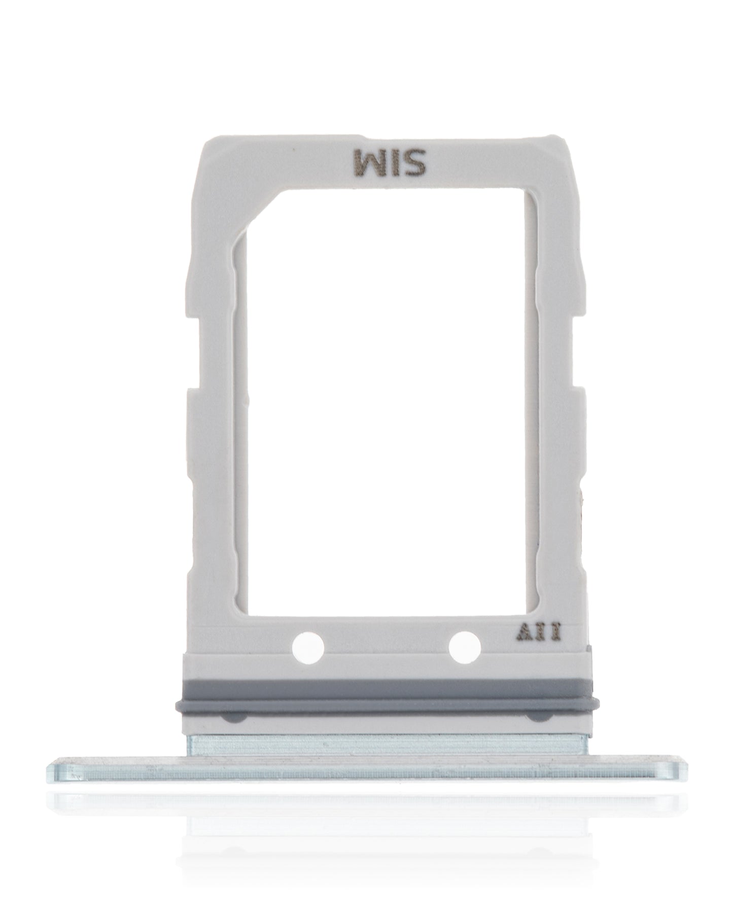 OEM Sim Card Tray For Samsung Galaxy Fold 4G / 5G (Space Silver) angle