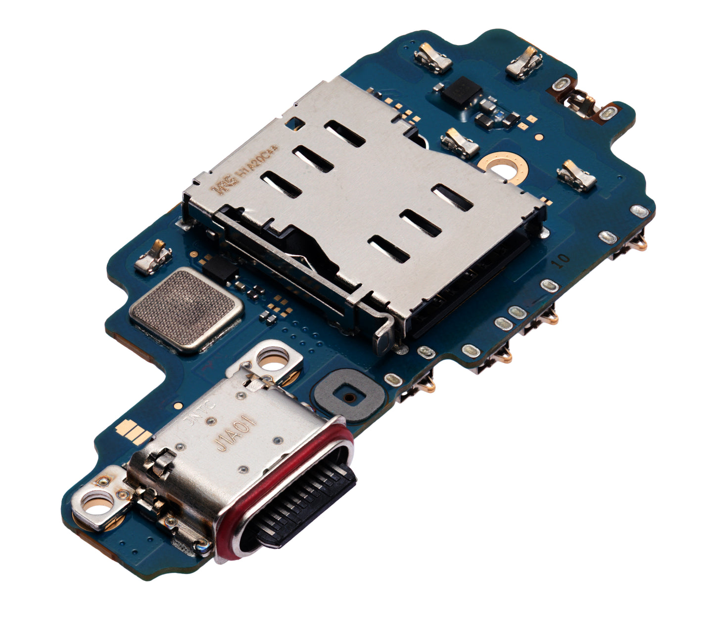 Charging Port Board With Sim Card Reader For Samsung Galaxy S22 Ultra 5G (US Version) (Premium)