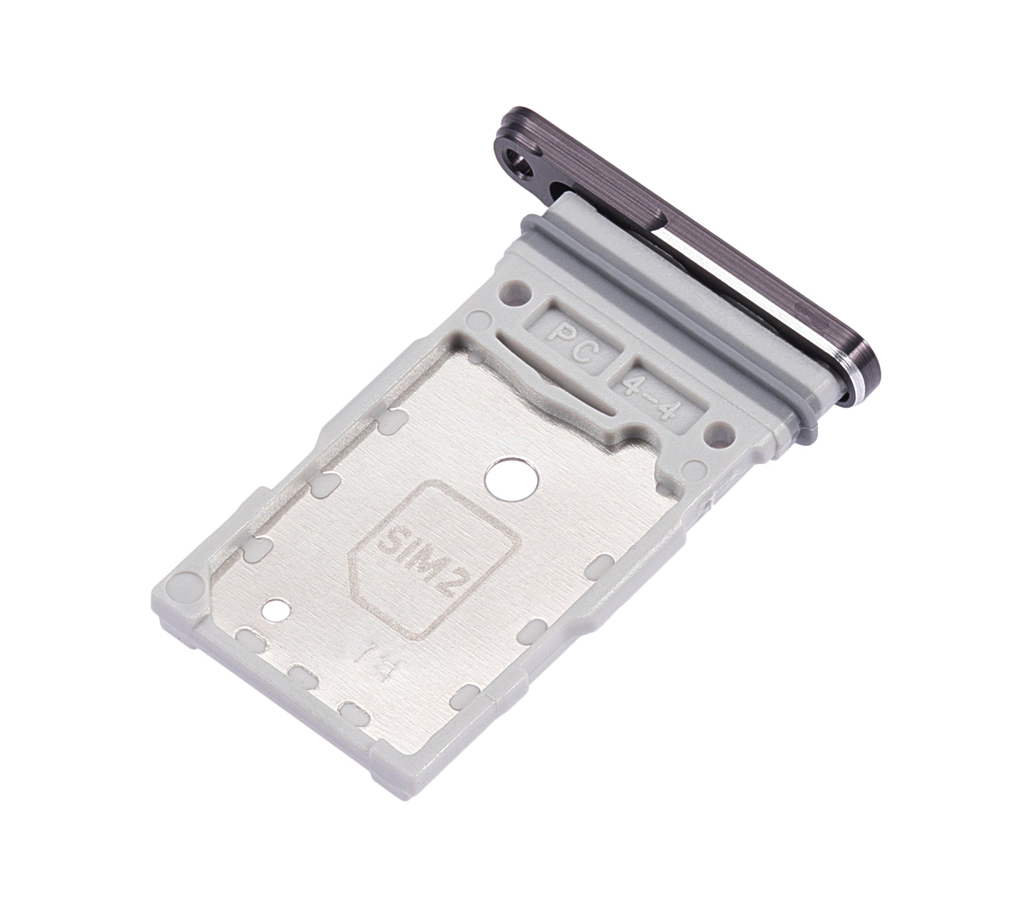 Dual Sim Card Tray For Samsung Galaxy S22 Ultra (Phantom Black)
