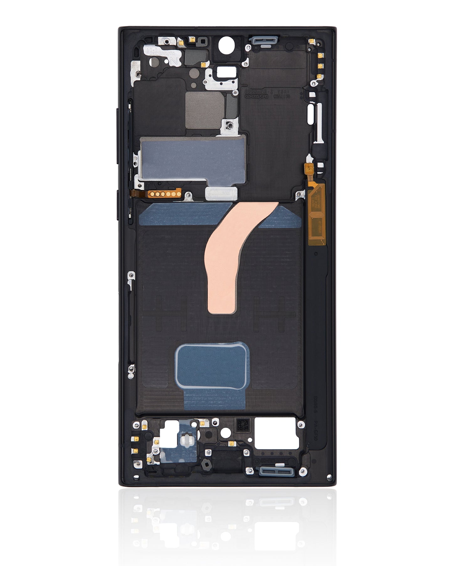 Mid-Frame Housing For Samsung Galaxy S22 Ultra 5G (US & International Version) (Phantom Black)