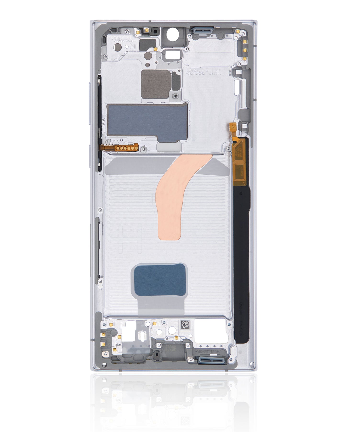 Mid-Frame Housing For Samsung Galaxy S22 Ultra 5G (US & International Version) (White)
