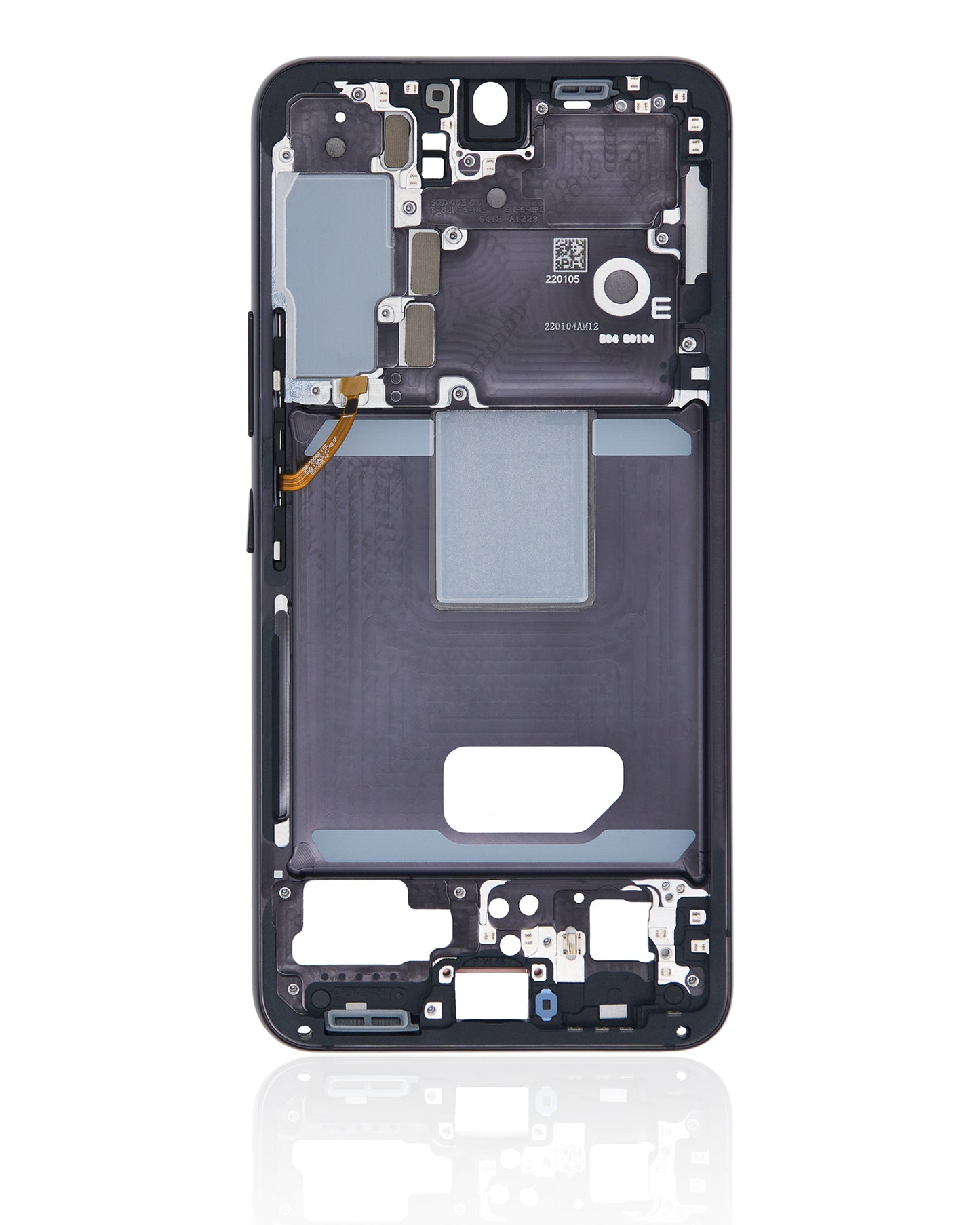 Mid-Frame Housing For Samsung Galaxy S22 5G (International Version) (Phantom Black)