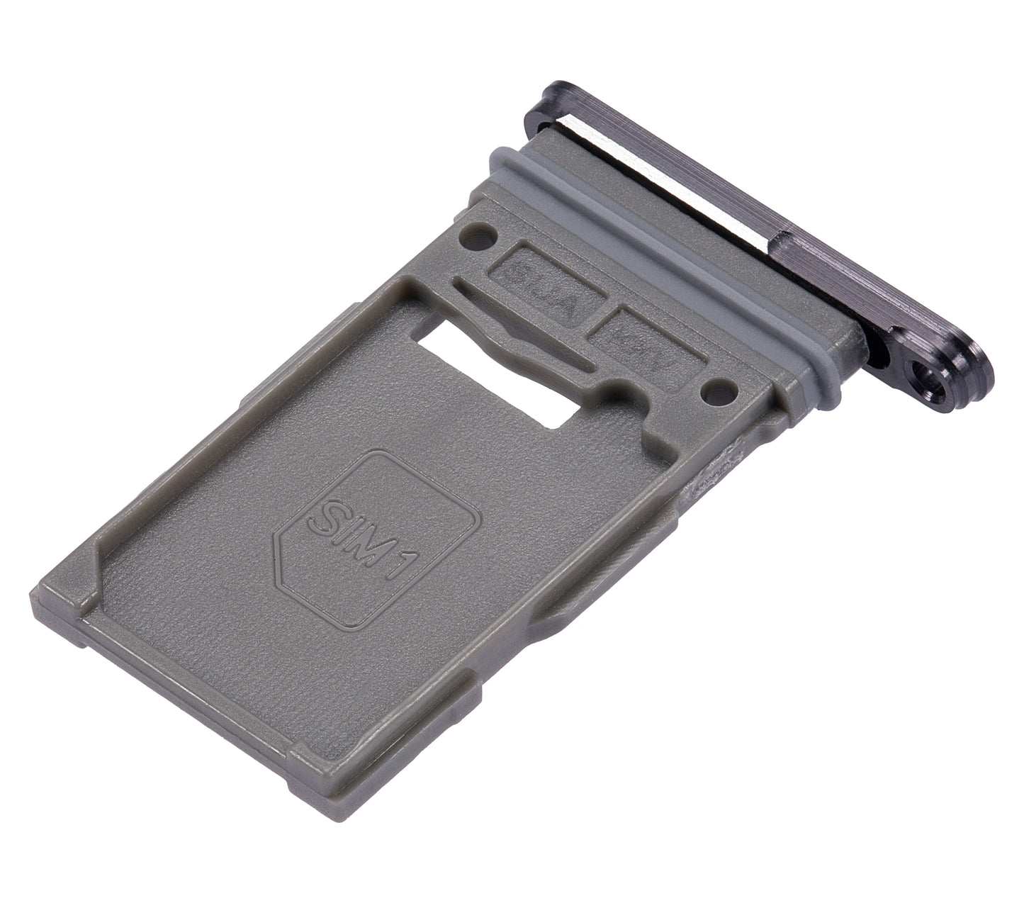 Single Sim Card Tray For Samsung Galaxy S22 5G / S22 Plus 5G (Phantom Black)