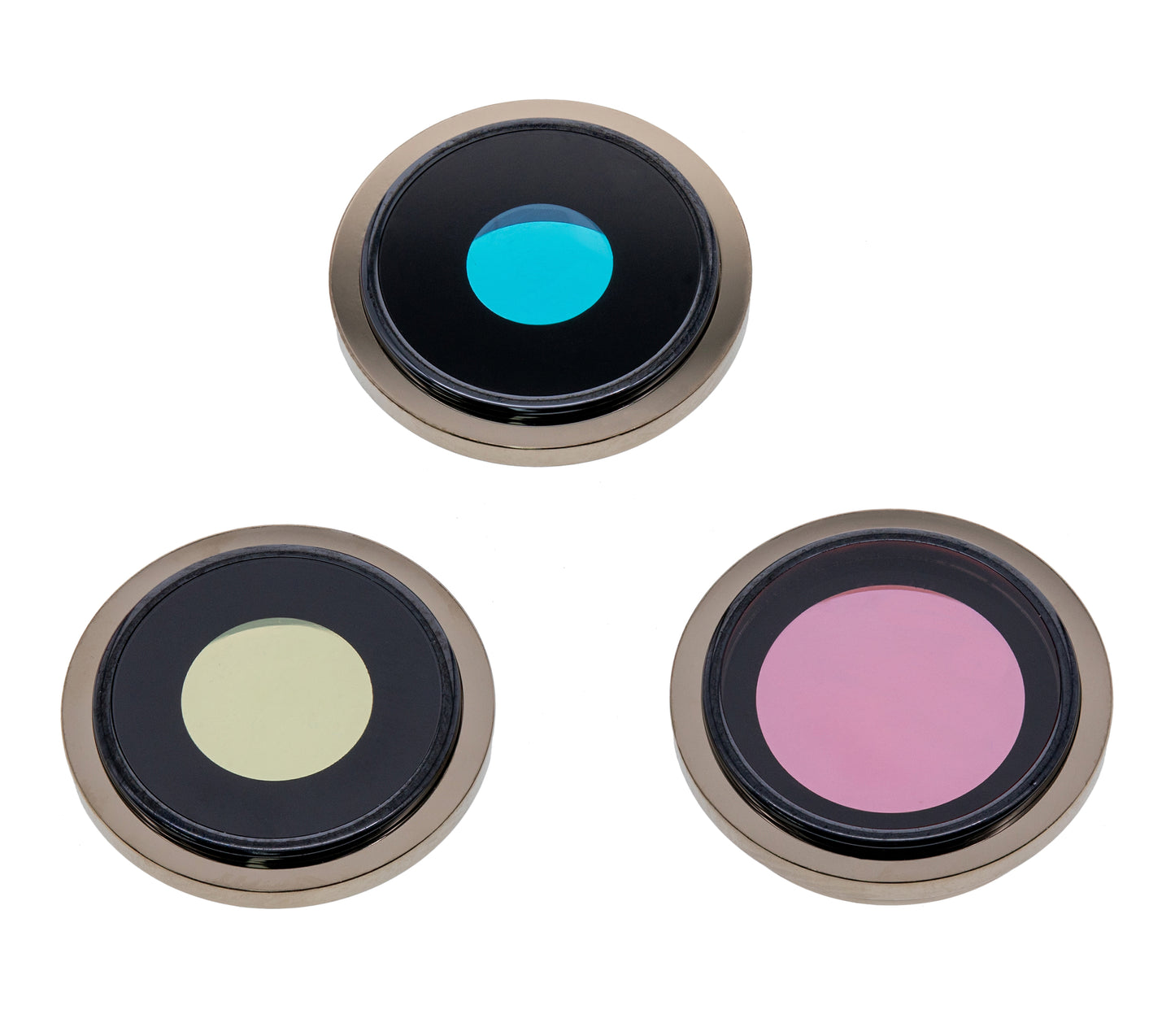 Back Camera Lens With Bracket & Bezel For iPhone 13 Pro / 13 Pro Max (Gold) (Real Sapphire / Premium)