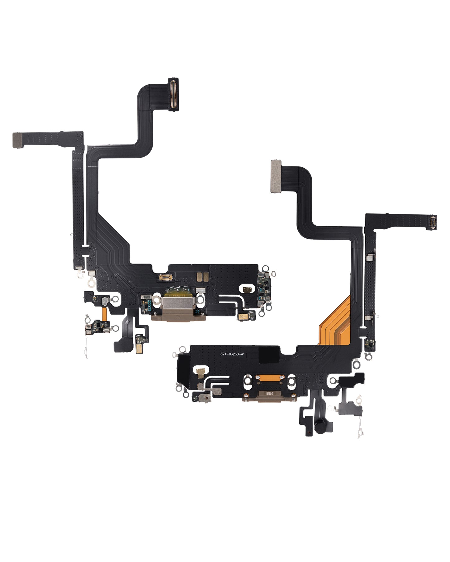Charging Port Flex Cable For iPhone 13 Pro (Aftermarket Plus) (Gold)
