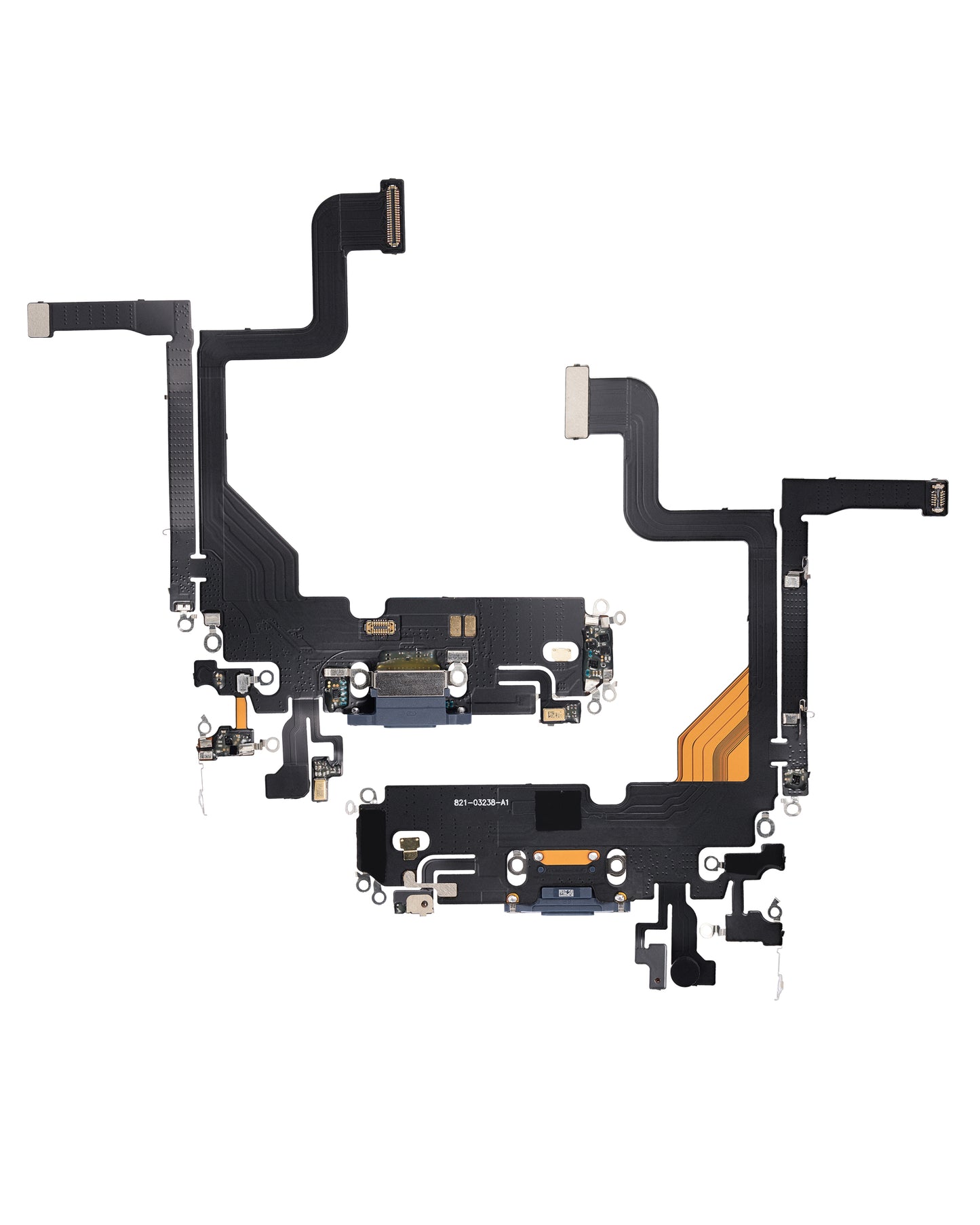 Charging Port Flex Cable For iPhone 13 Pro (Aftermarket Plus) (Sierra Blue)