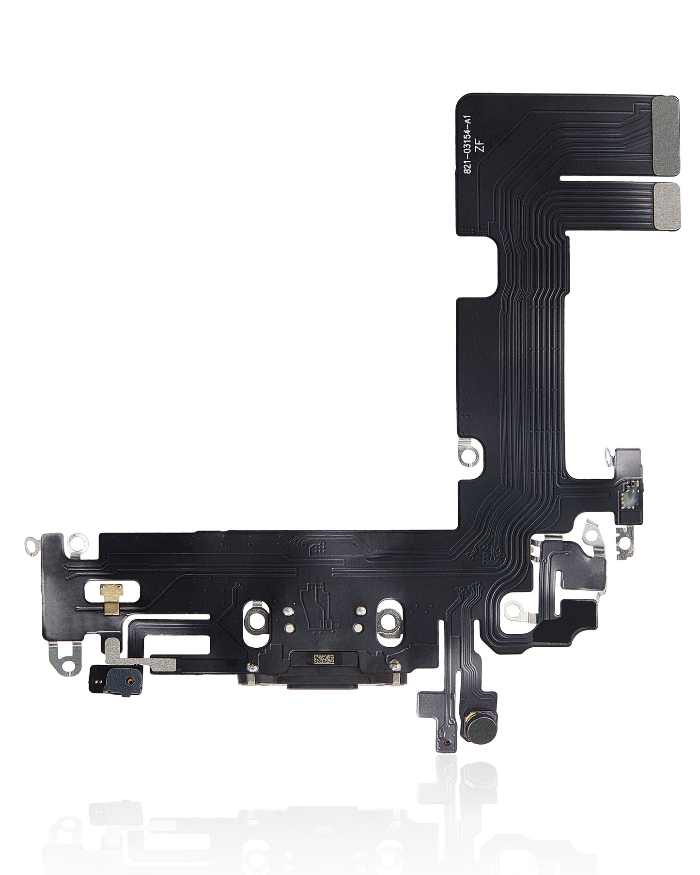 Charging Port Flex Cable For iPhone 13 (Aftermarket Plus) (Midnight)