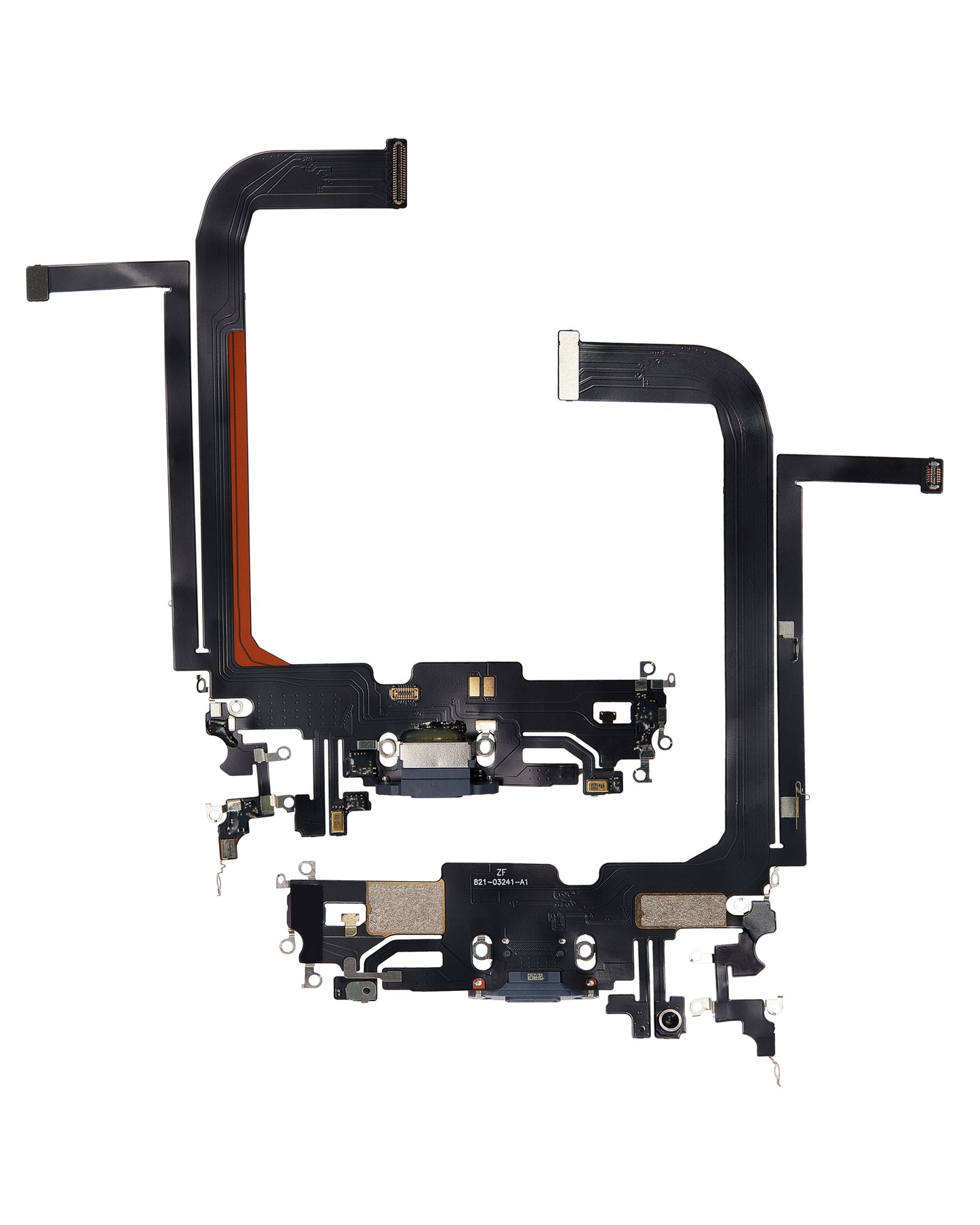 Charging Port Flex Cable For iPhone 13 Pro Max (Aftermarket Plus) (Sierra Blue)