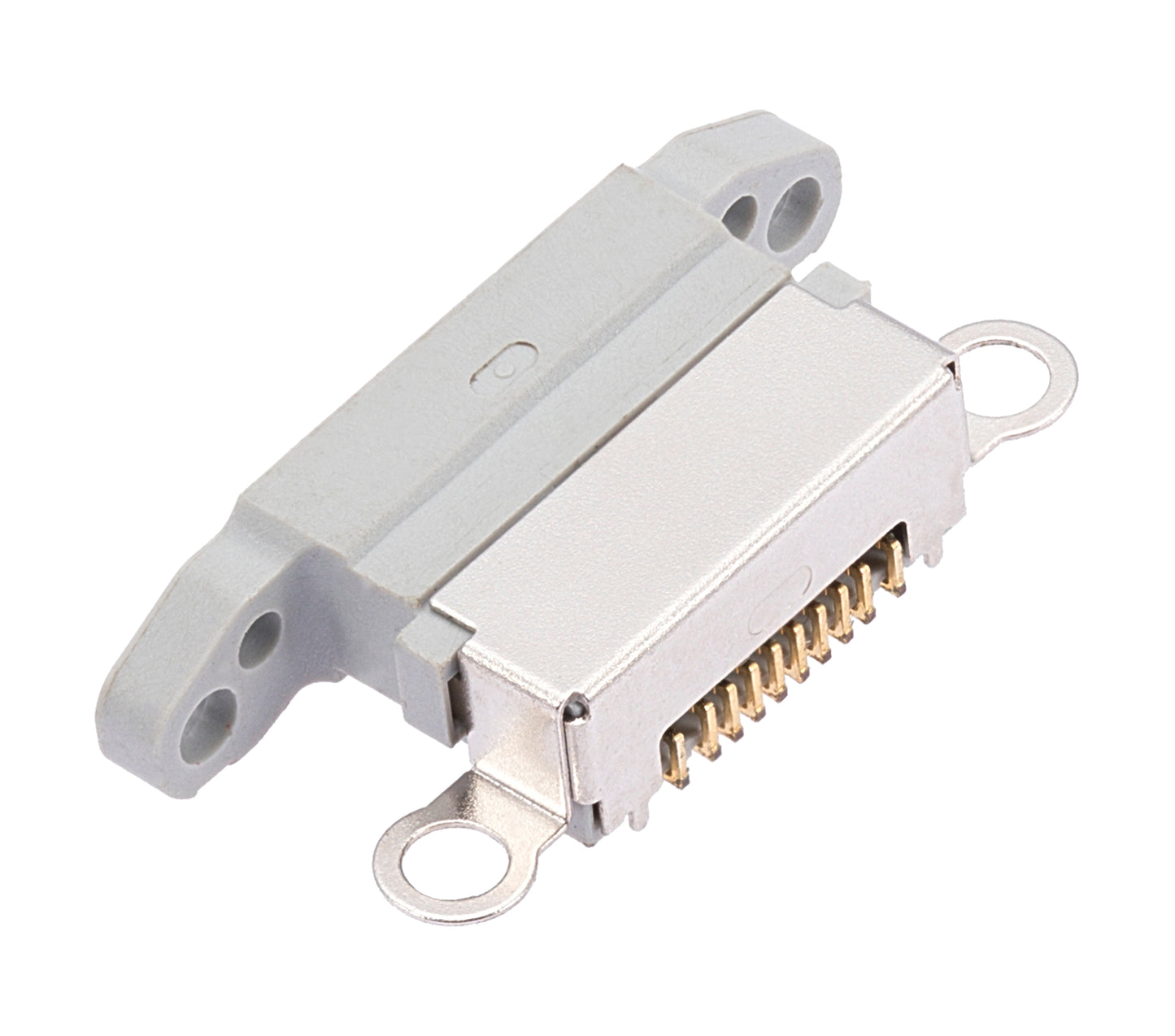 Charging Port Only For iPhone 13 Pro / 13 Pro Max (10 Pack) (Silver)