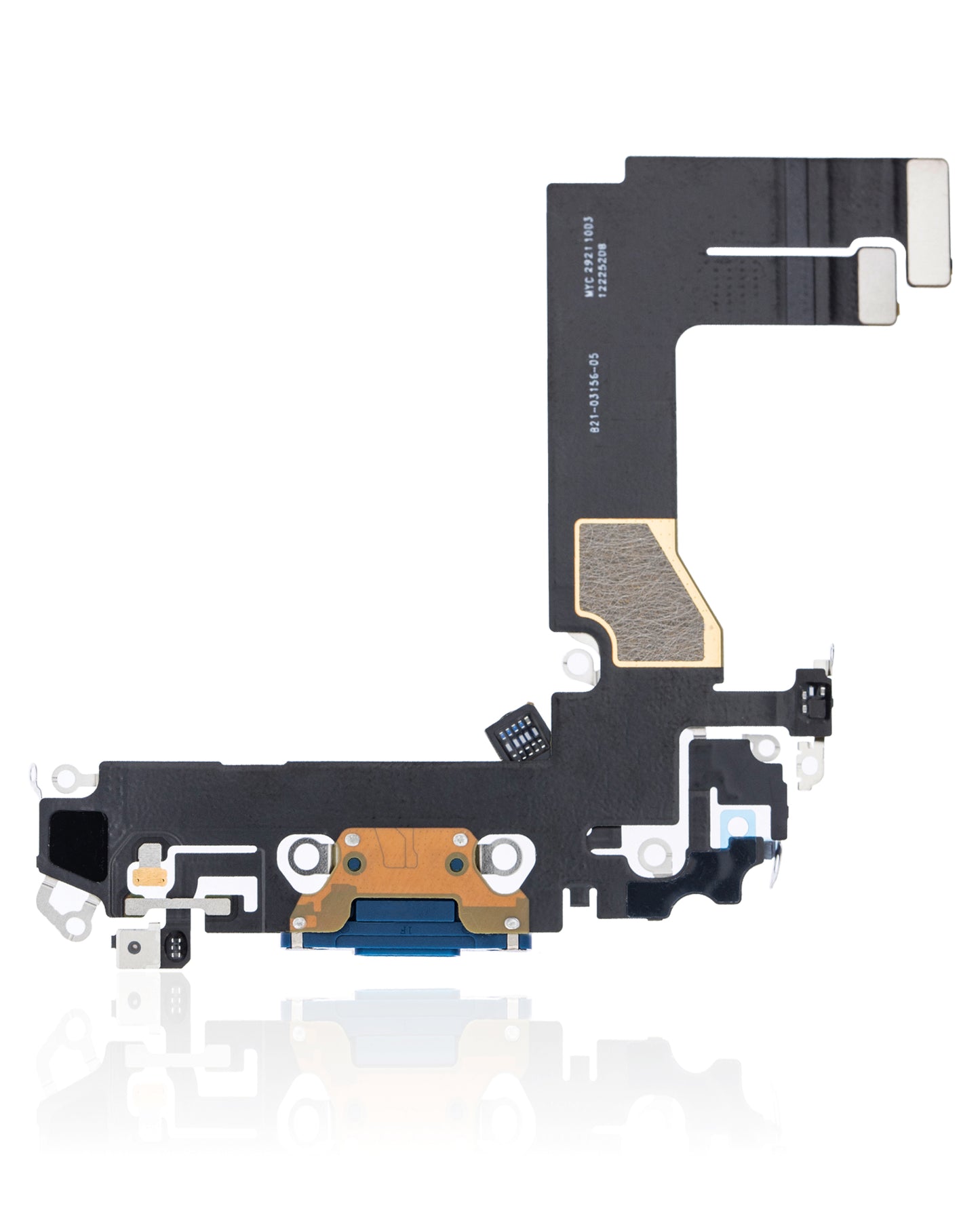 Charging Port Flex Cable For iPhone 13 Mini (Premium) (Blue)