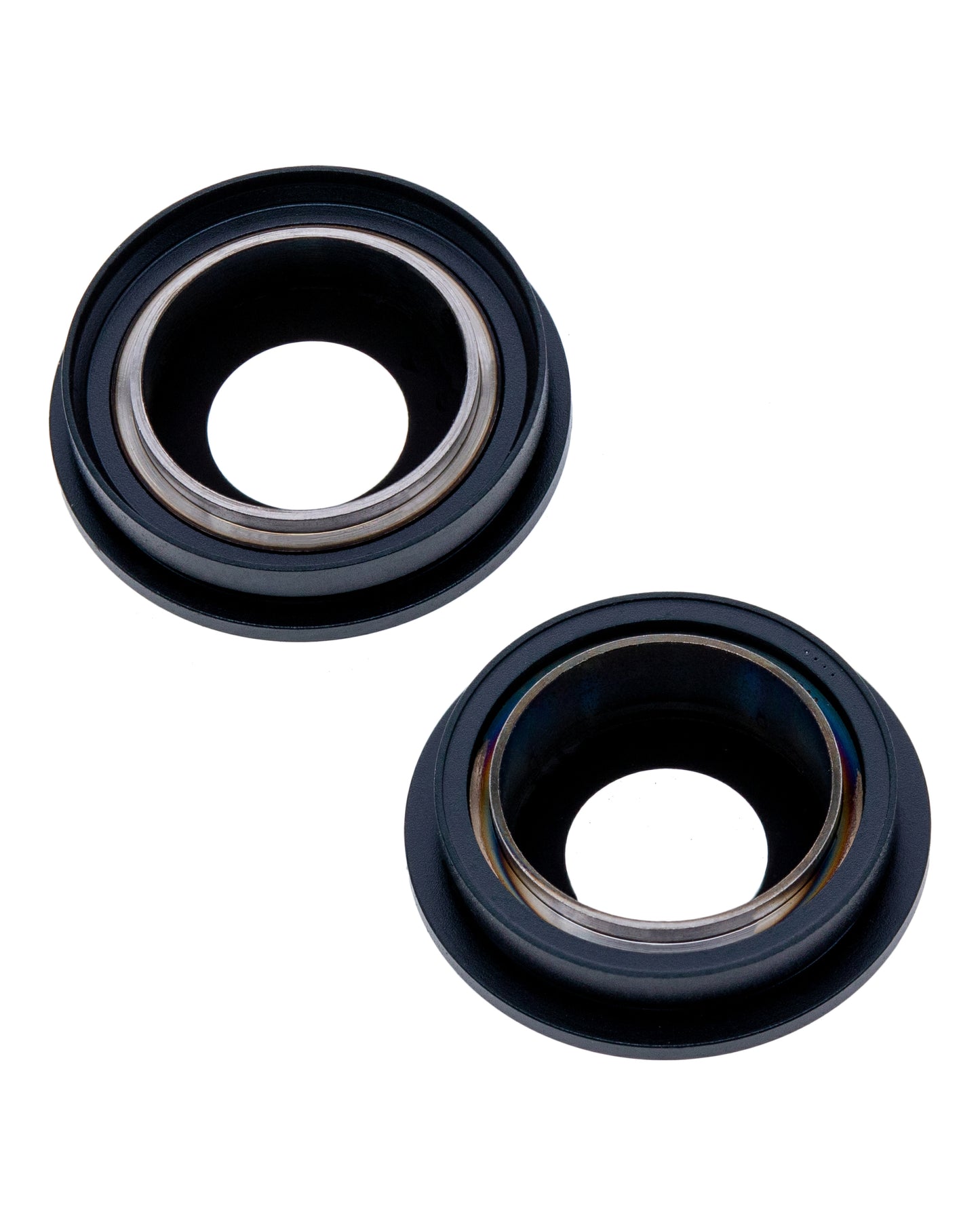 Back Camera Lens With Bracket & Bezel For iPhone 13 / 13 Mini ( 2 Piece) (Real Sapphire / Premium) (Midnight)