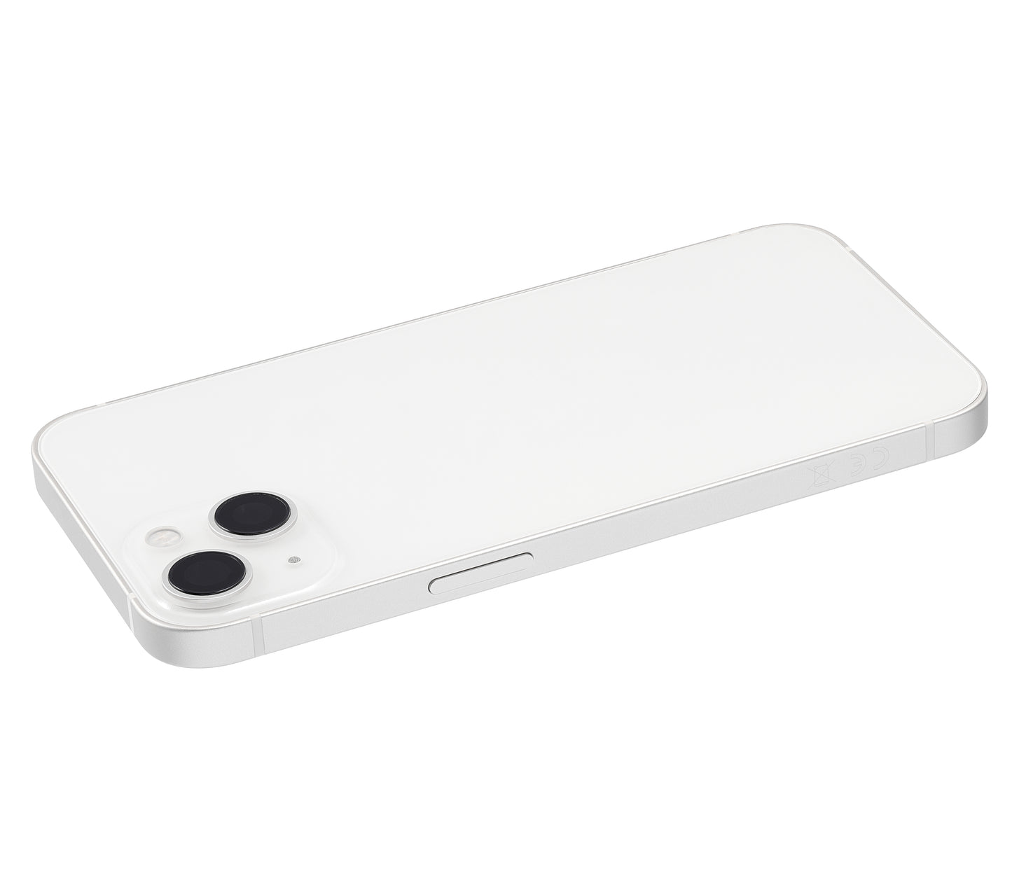 Back Housing W/ Small Parts For iPhone 13 (EU / Global Version) (Aftermarket Plus) (Starlight)