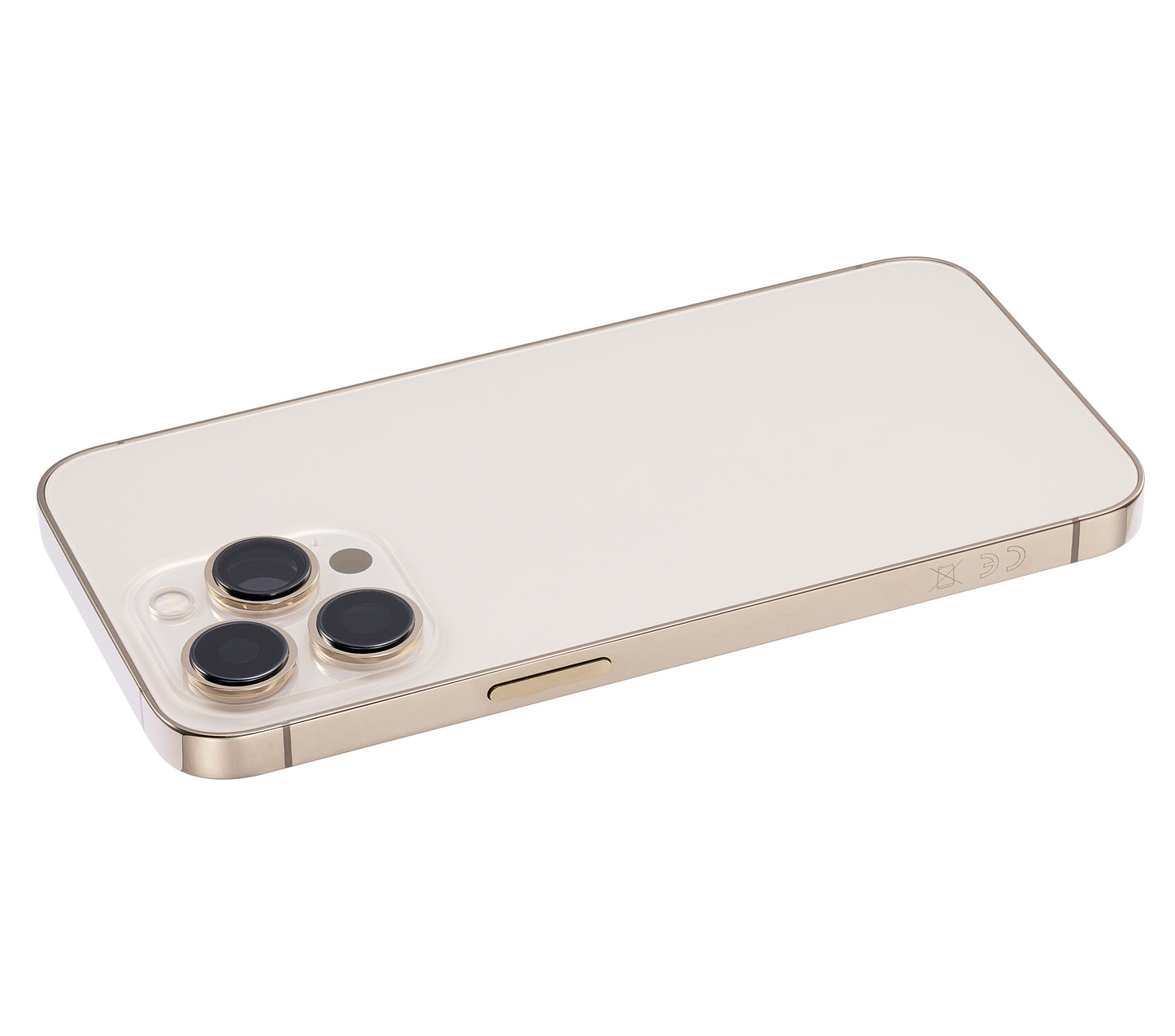 Back Housing W/ Small Parts For iPhone 13 Pro (EU / Global Version) (Aftermarket Plus) (Gold)