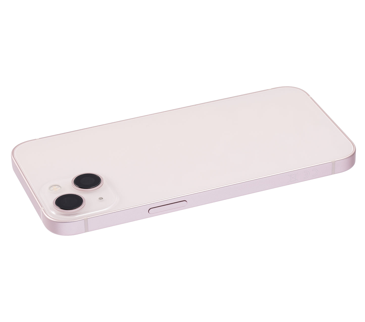 Back Housing W/ Small Parts For iPhone 13 (EU / Global Version) (Aftermarket Plus) (Pink)