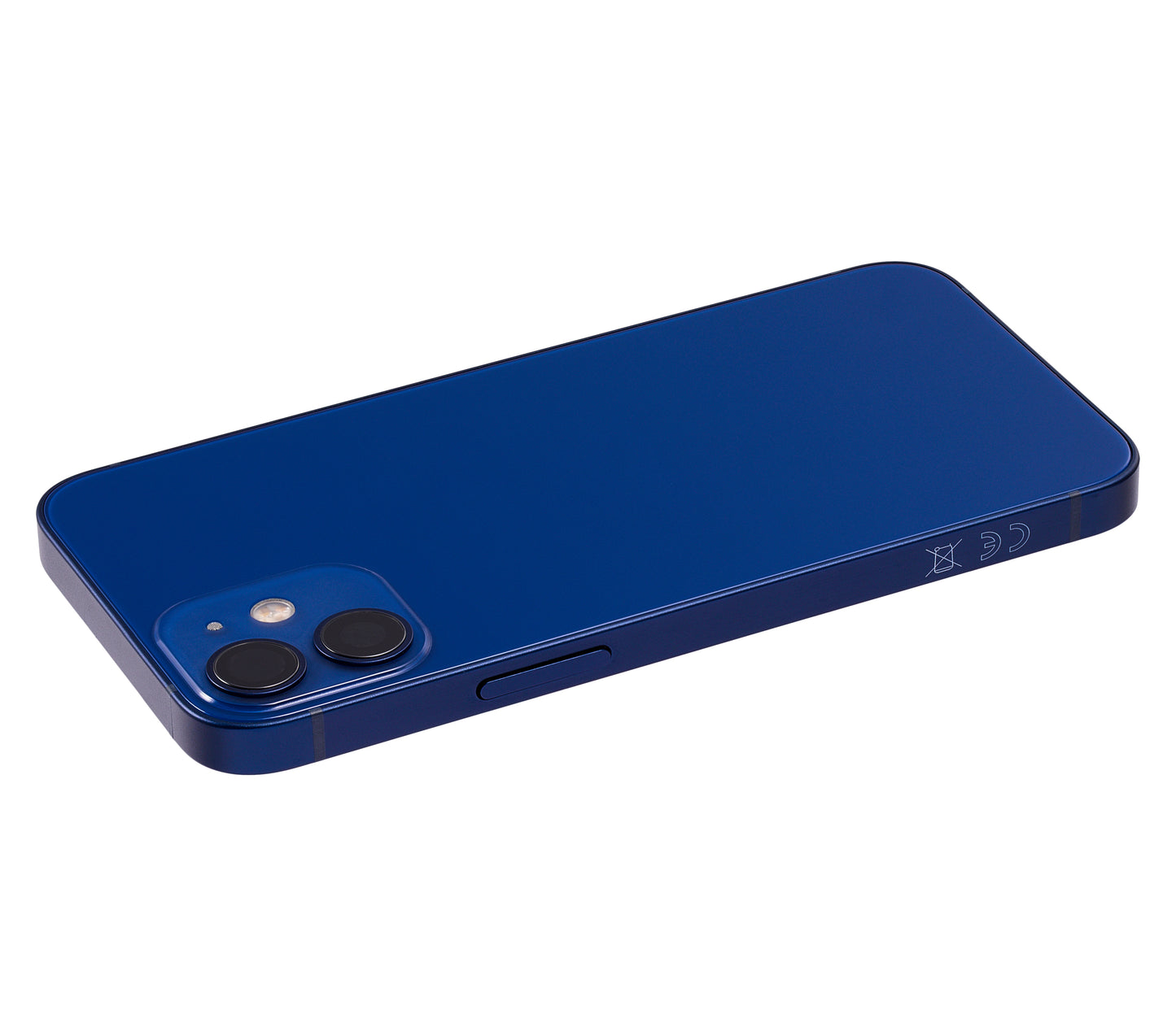 Back Housing W/ Small Parts For iPhone 12 Mini (EU / Global Version) (Aftermarket Plus) (Blue)