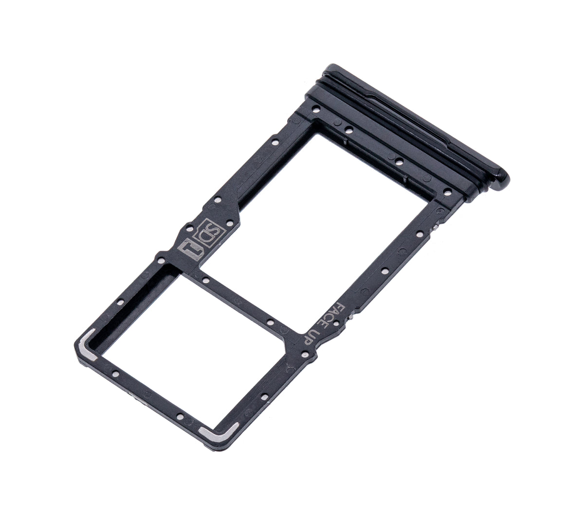 Single Sim Card Tray For Motorola Moto G8 Power (XT2041-1 / XT2041-3 / 2020) (Smoke Black) | compatible mobile phone replacement part | SKU 107082082329 | product image 5